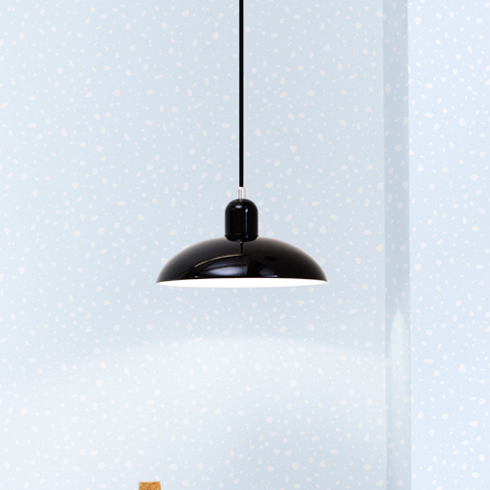 KAISER idell™ 6631-P Závěsná Lampa Čierna - Fritz Hansen