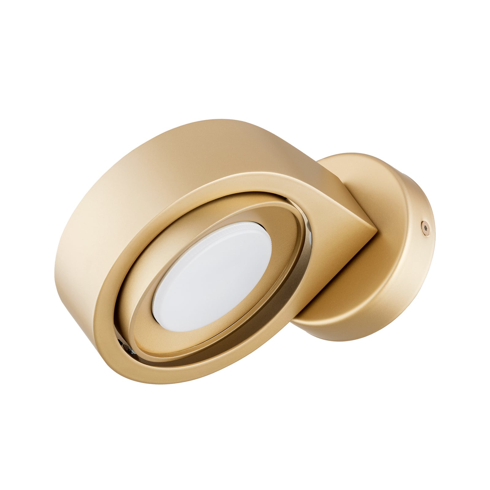 Foco de pared Lili, dorado, Ø 14 cm, GX53 Foco de pared Lili, dorado, Ø 14 cm, GX53