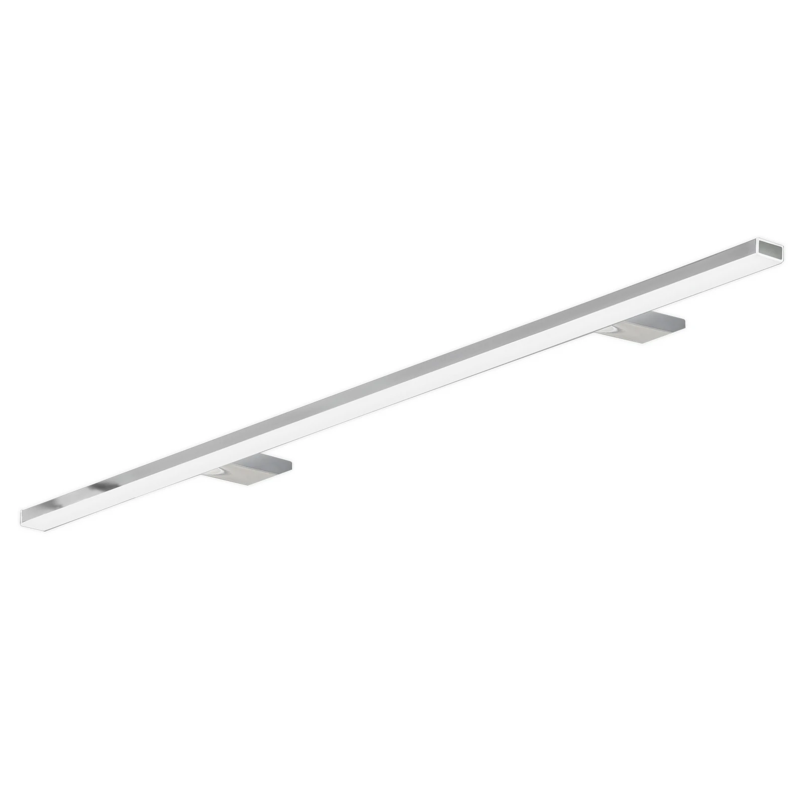 Esther 2 LED καθρέφτης, χρώμιο, πλάτος 80 cm