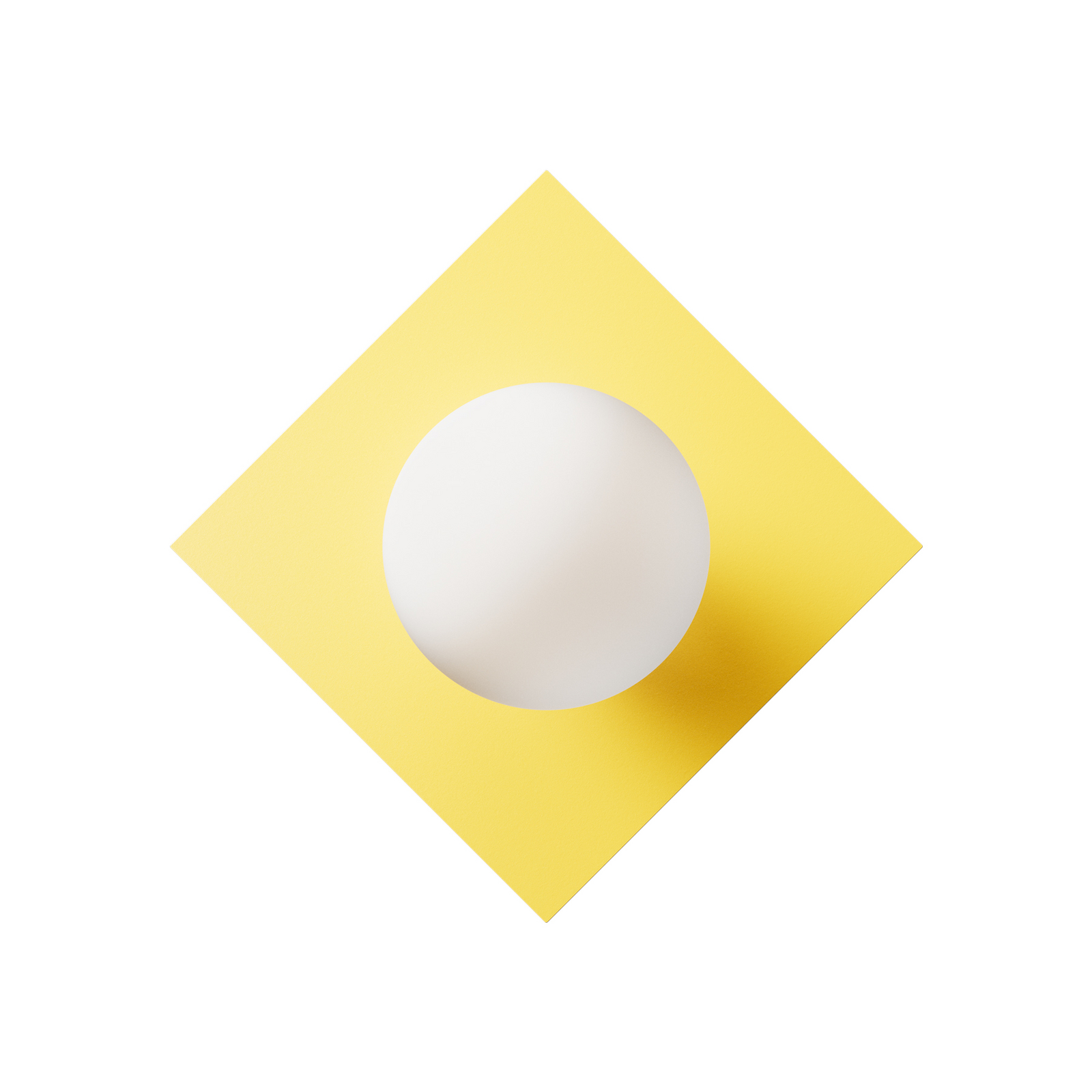 Node Square 01 fali lámpa, sárga, 28 x 28 cm – Swedish Ninja Node Square 01 fali lámpa, sárga, 28 x 28 cm – Swedish Ninja