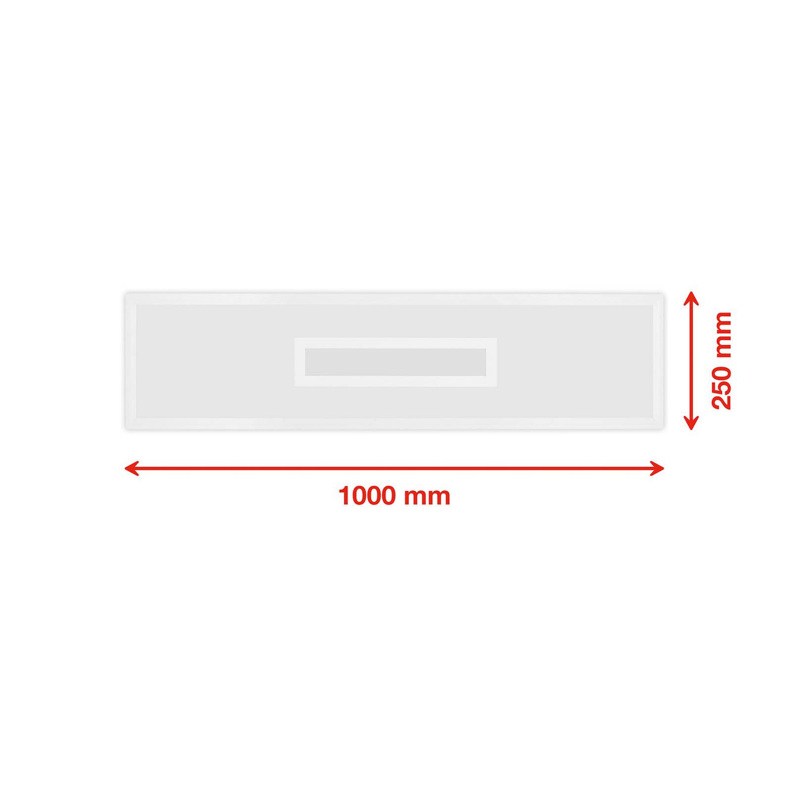E-shop LED panel centreback CCT RGB 100x25cm biely