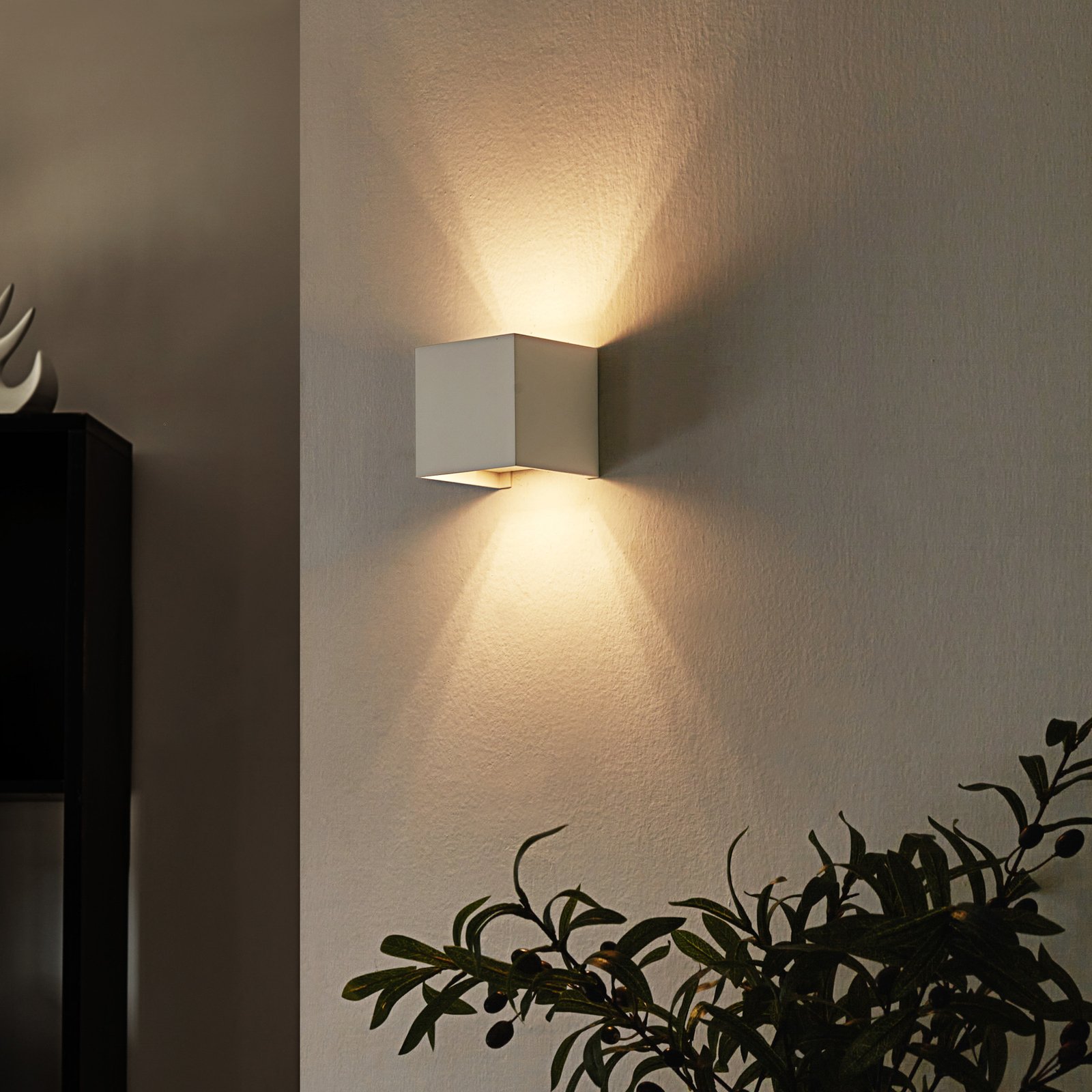 Zuzana Wall Lamp Square White - Arcchio