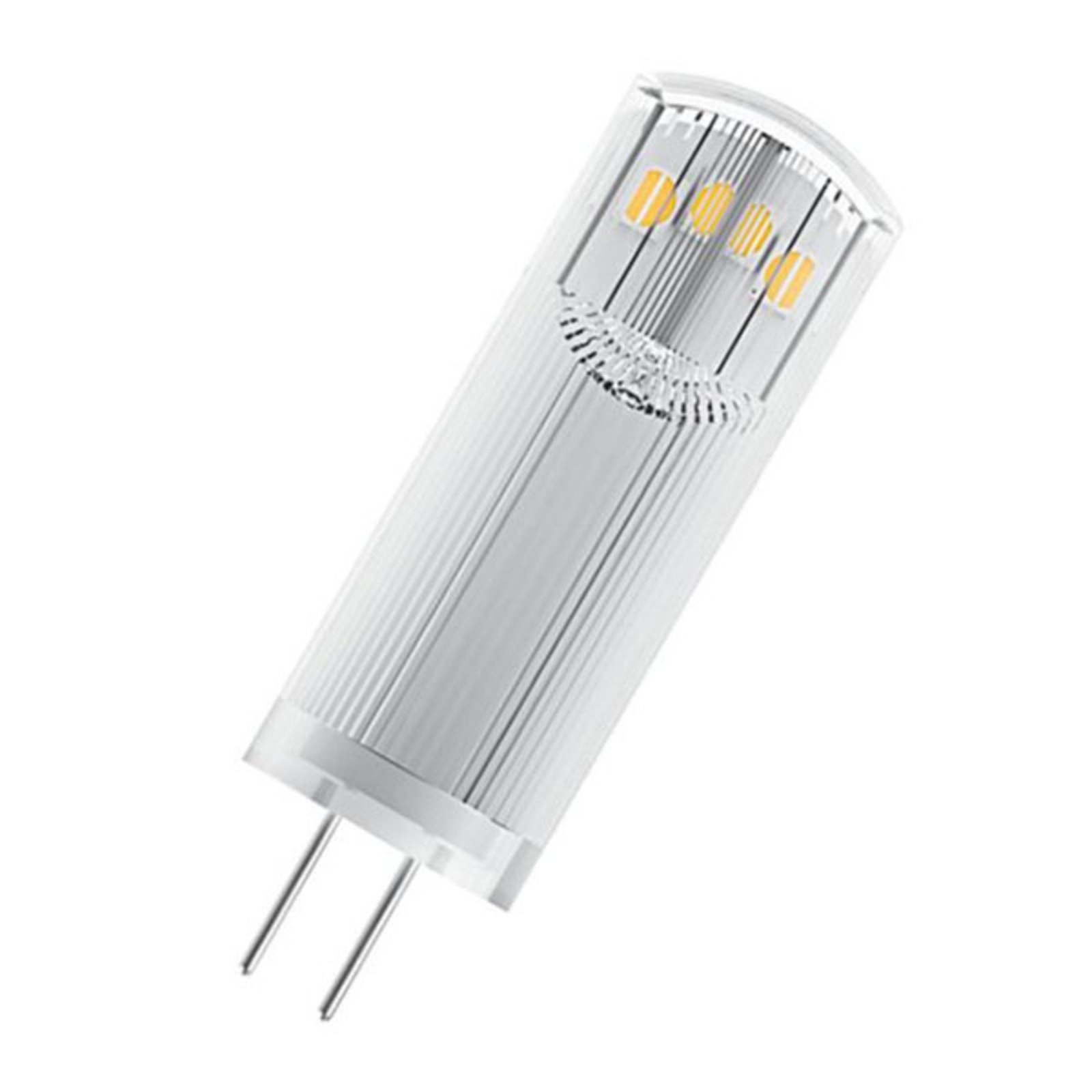 OSRAM bi-pin LED bulb G4 1.8 W 2,700K clear 2-pack