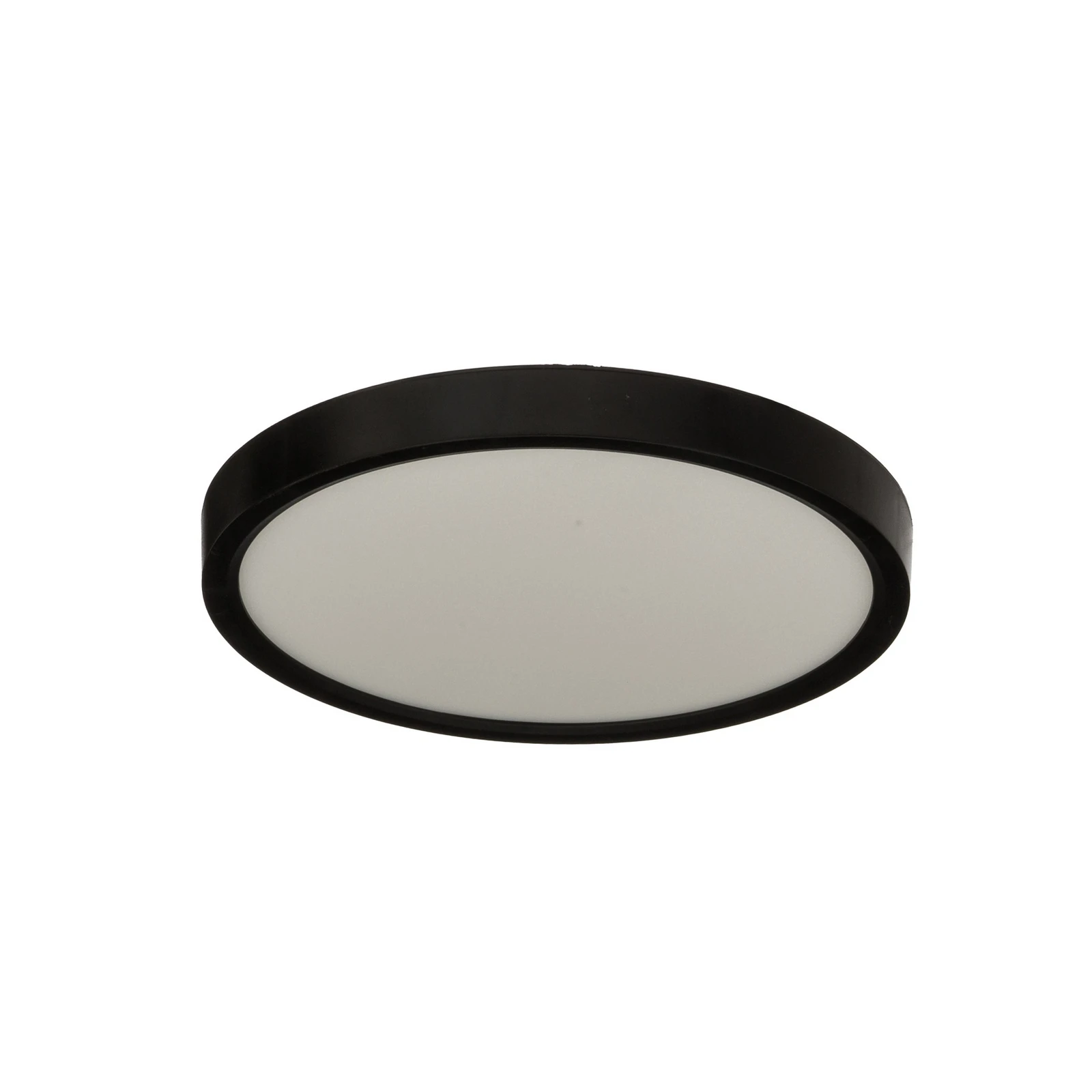 Lindby Smart LED-Deckenleuchte Pravin, Ø 23 cm, CCT, schwarz