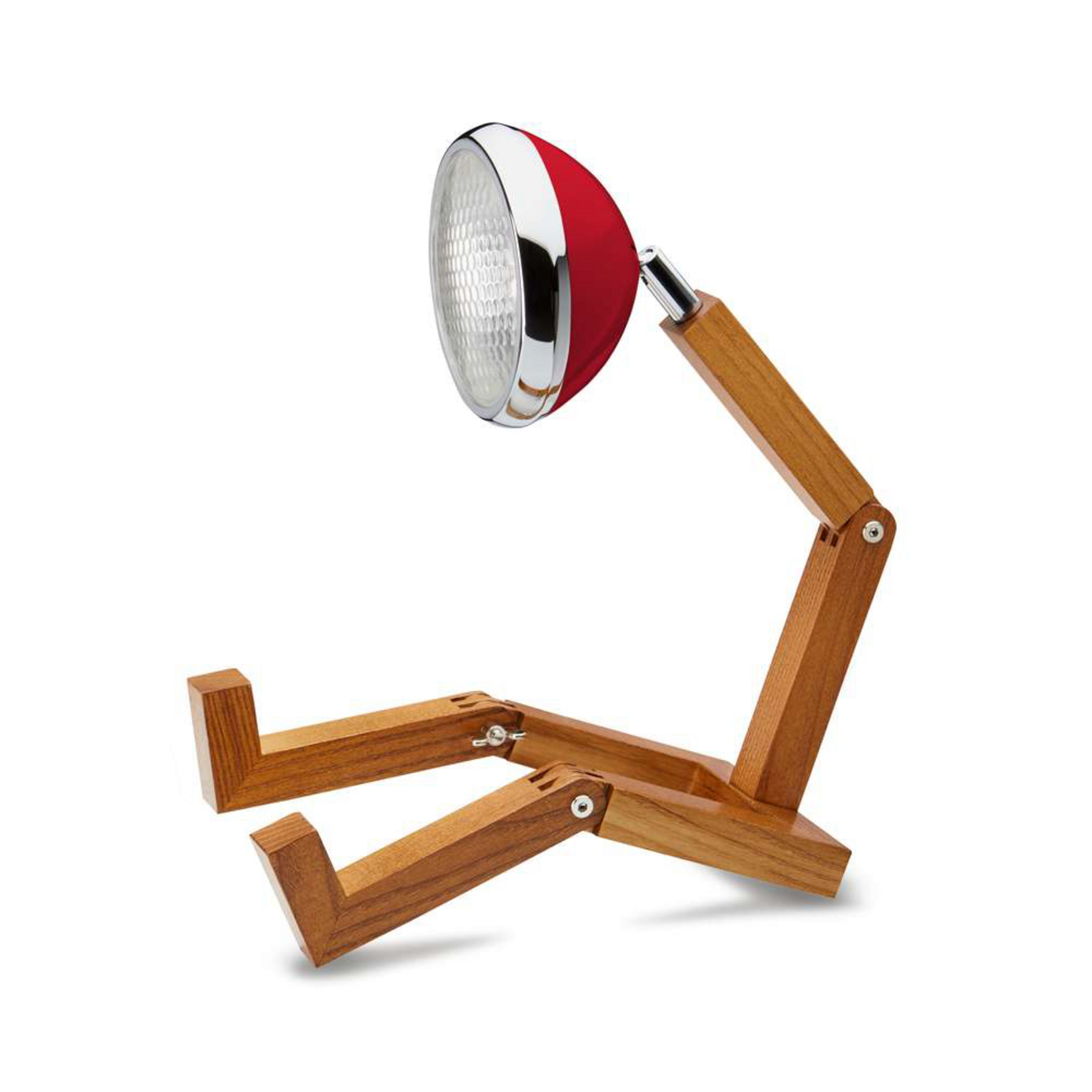 Mr. Wattson Bordlampe Ash/Flash Red - Piffany Copenhagen