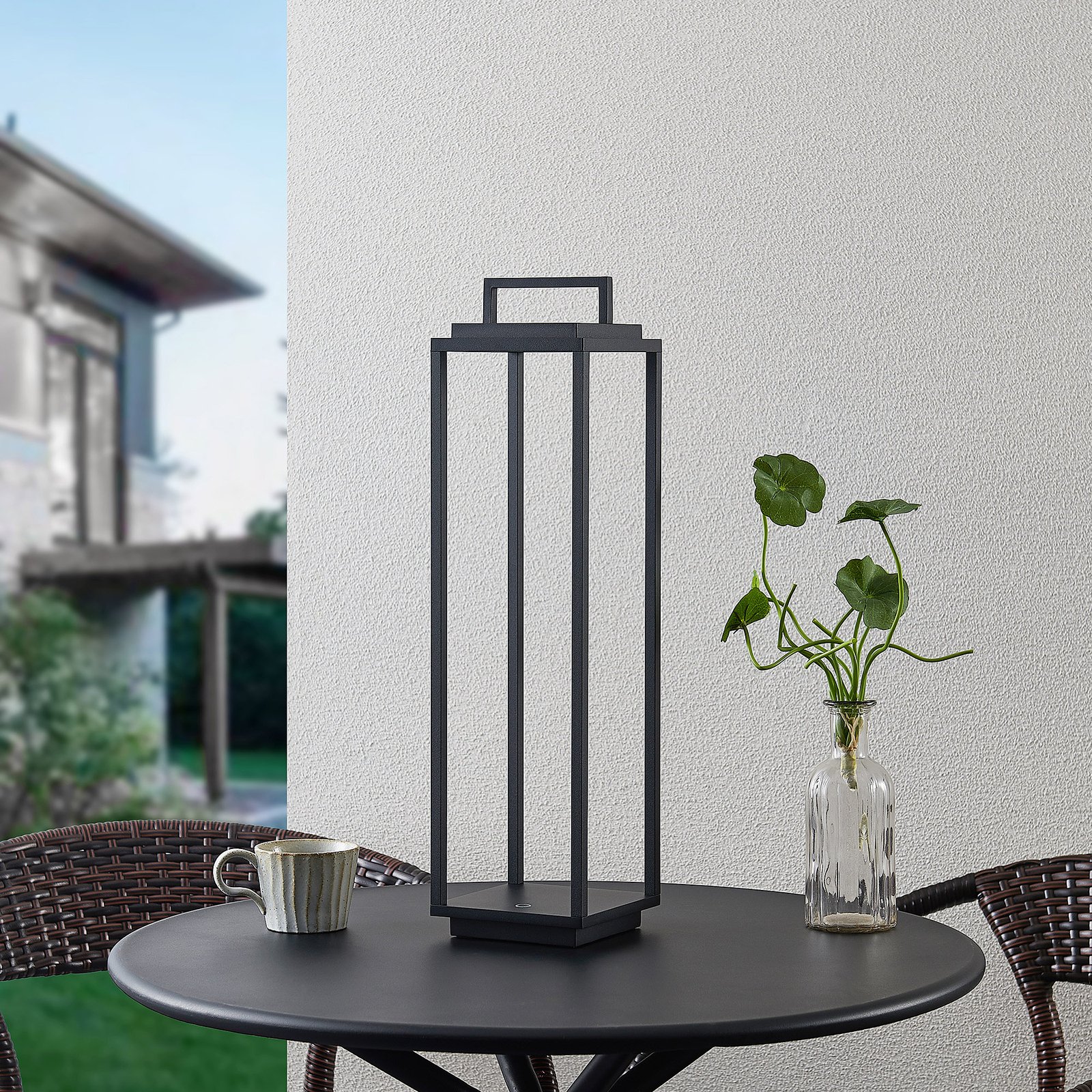 Elaja Portable Outdoor Lamp Black - Lucande