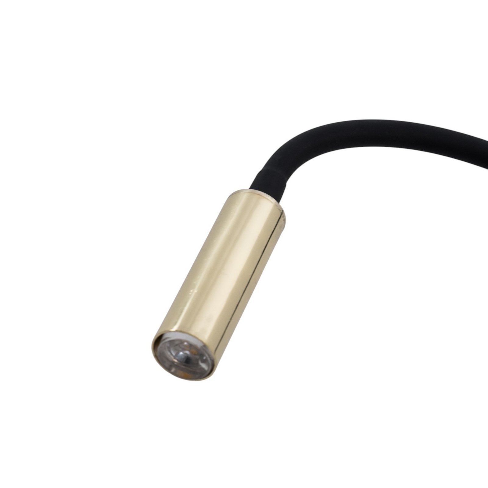Lagos wall light, black/gold, 45 cm, reading lamp, G9