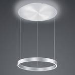 LED-hänglampa Delta, styrbar, aluminium