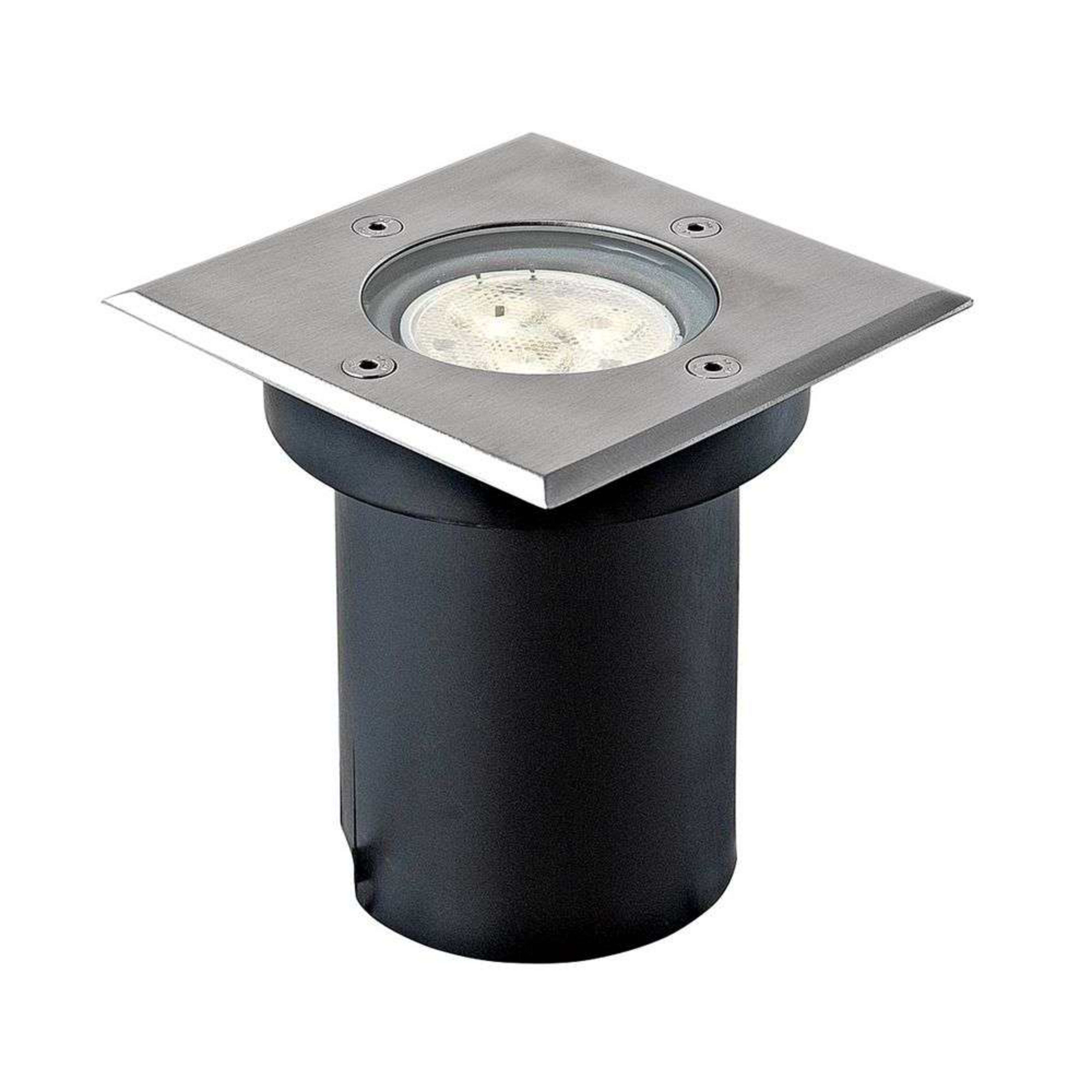 Ava LED Reflektor Sufitowy Wpuszczany Steel - Lucande