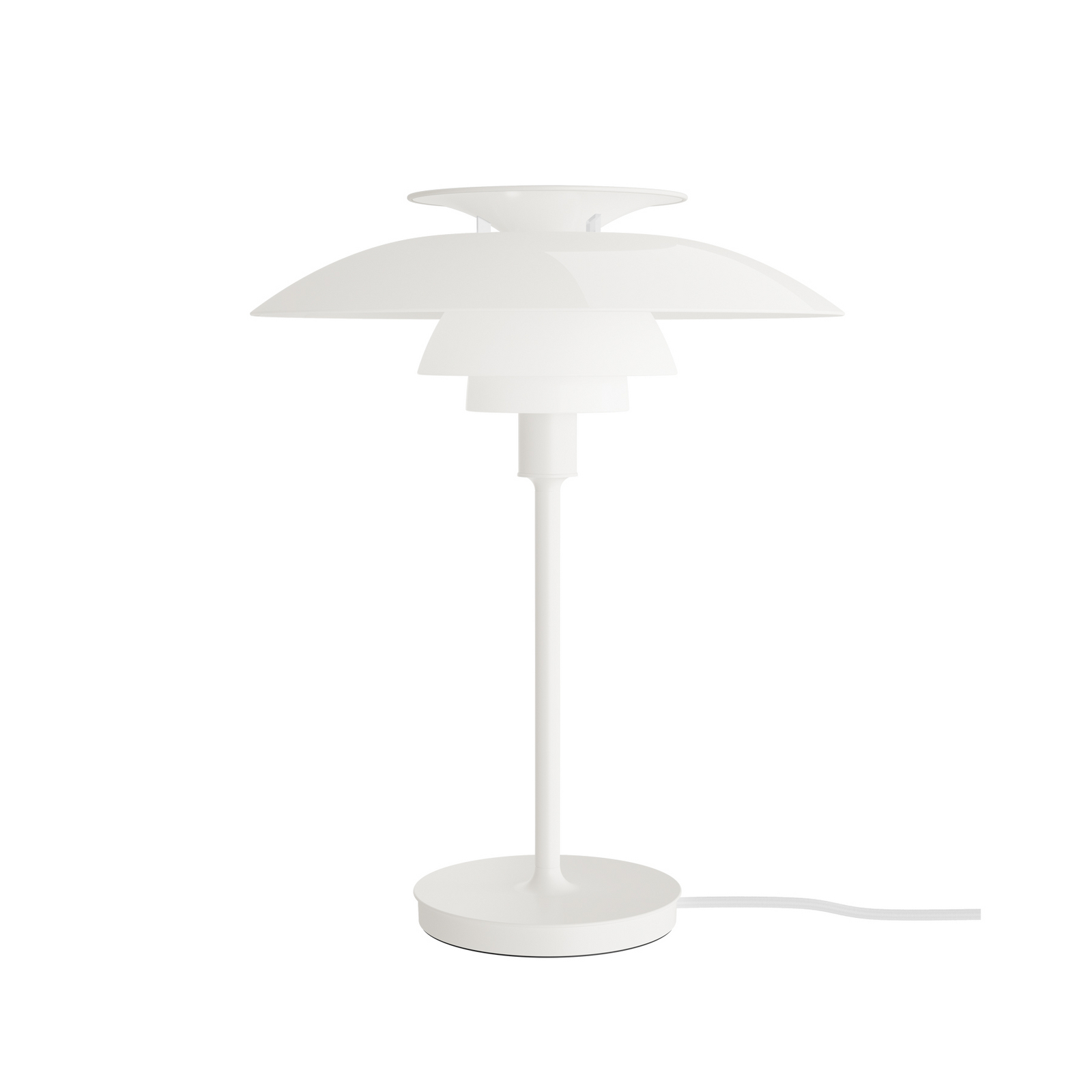 Stolní lampa PH 80, opálově bílá, Ø 32 cm, E14 – Louis Poulsen