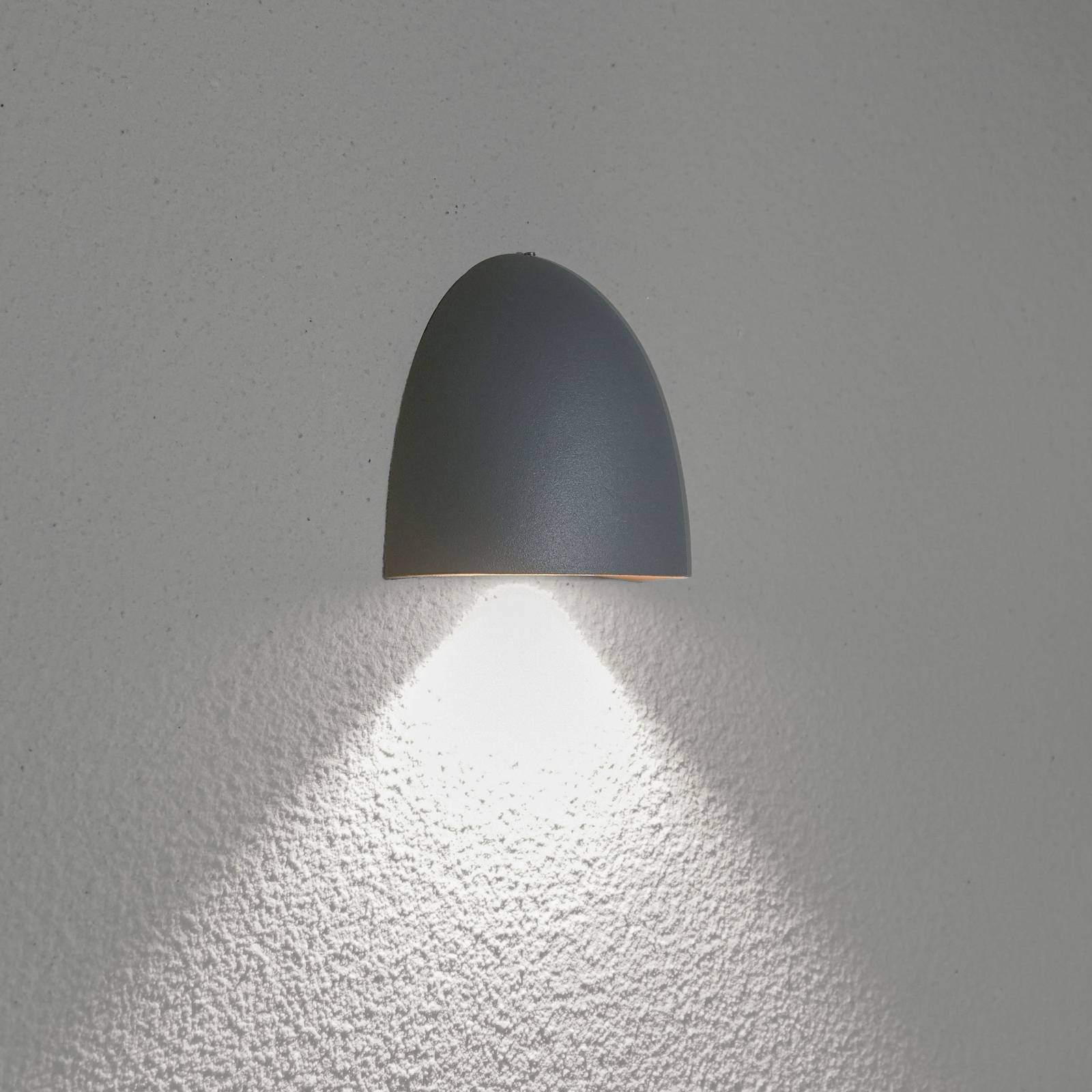 LED kültéri fali lámpa Bauta, s.szürke