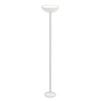 Estate LED floor lamp with rechargeable battery, white, touch dimmer, USB