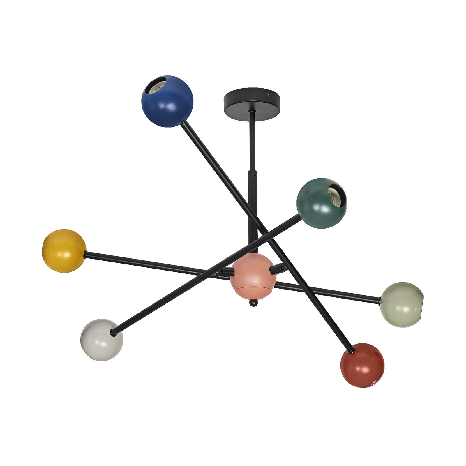 Plafonnier OSRAM Decor Bubble, à 6 lampes, acier, multicolore, E27