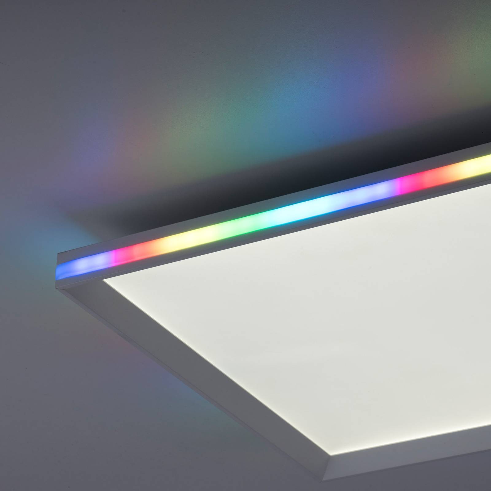 Levně LED stropní svítidlo Galactica, CCT, RGB 45x45cm