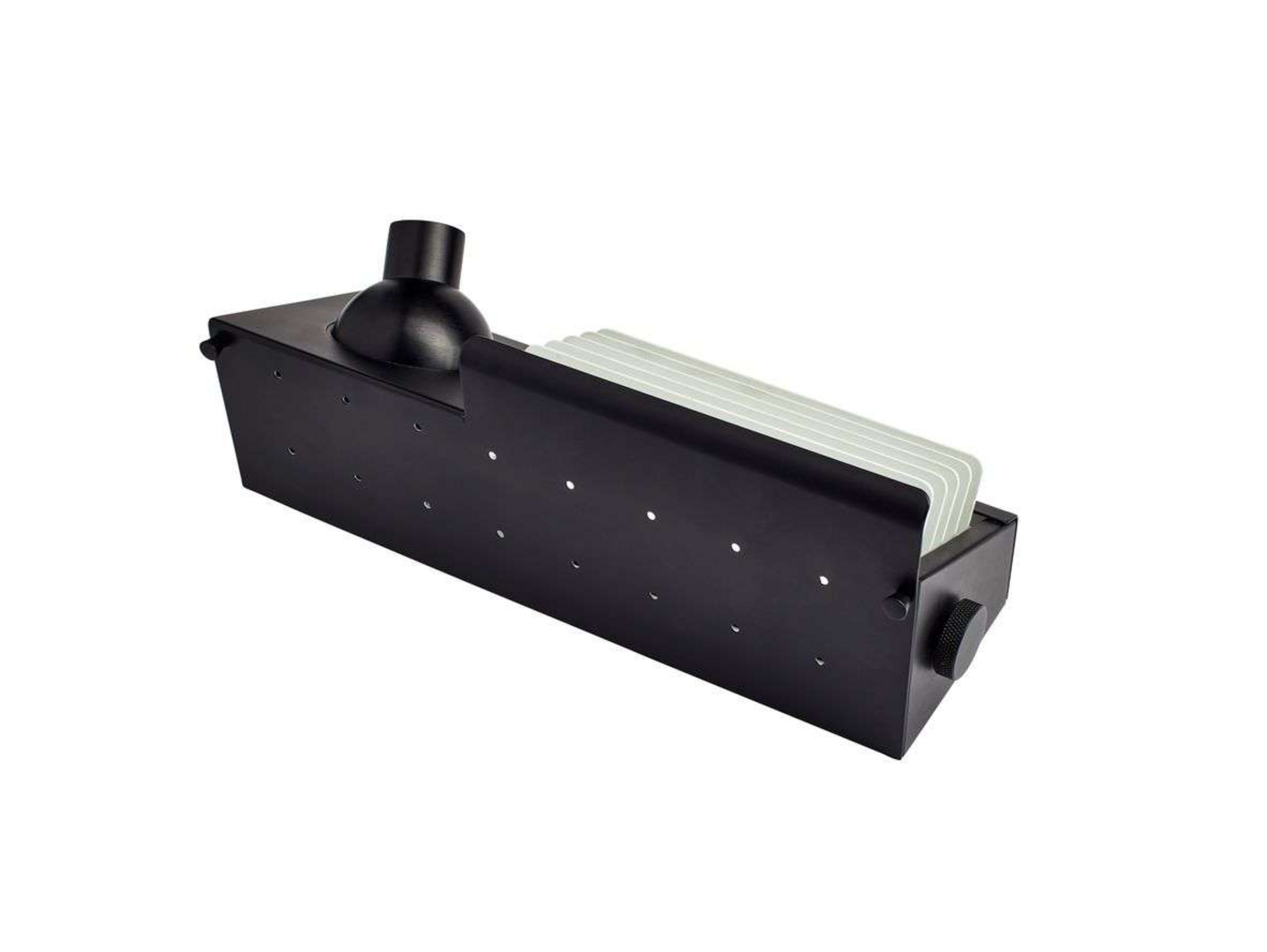 Biny Bedside Rechter met Schakelaar Zwart/Wit - Dcw