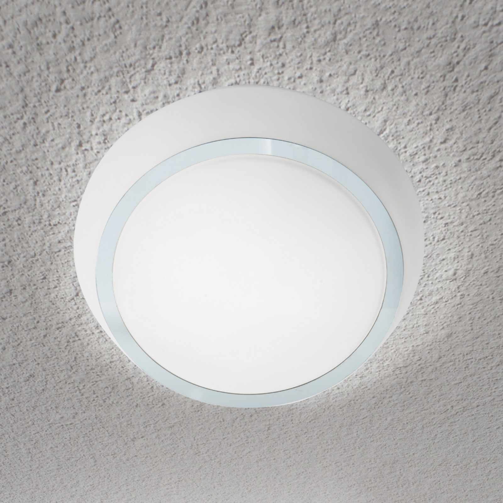 Glas ceiling light Pia with IP44, 30 cm