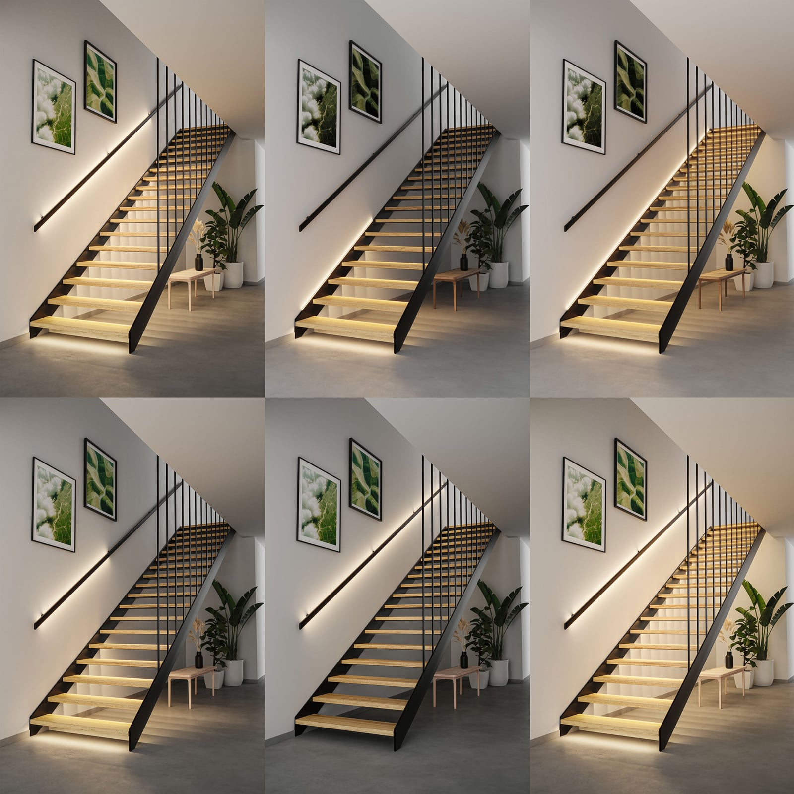 Paulmann – predlžovací LED pásik MaxLED Stair, 3 x 1 m, 2 700 K