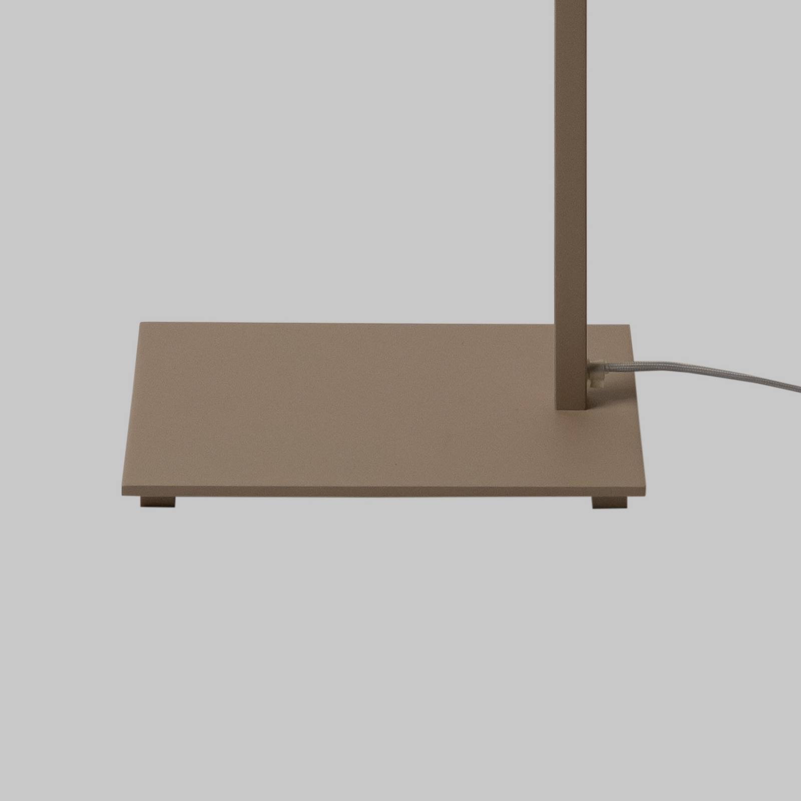 IT'S ABOUT ROMI lampa podłogowa Boston, Ø 25 cm, biała/piaskowa