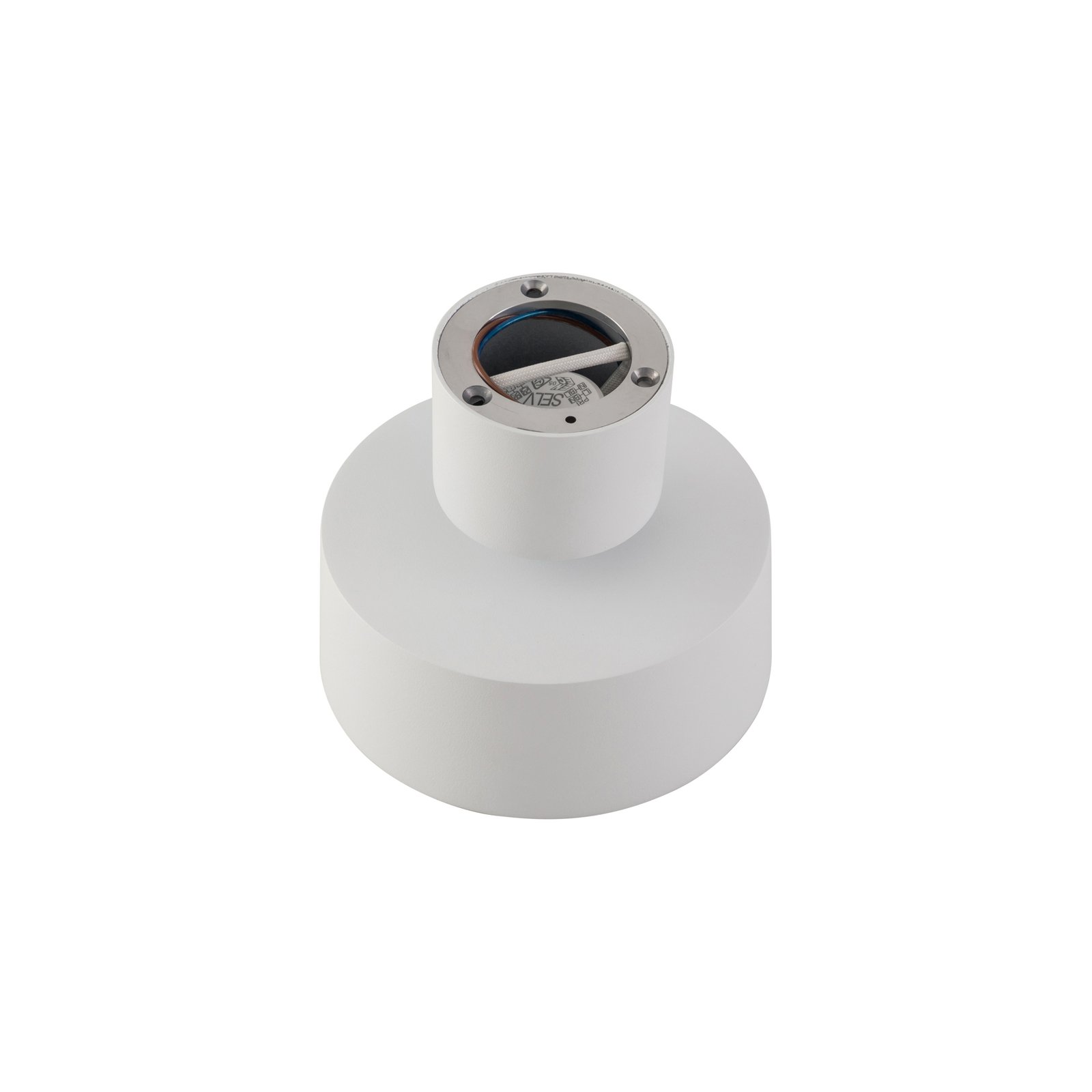 Reflektor LED Lindby Nivoria, biały, obrotowy, aluminium