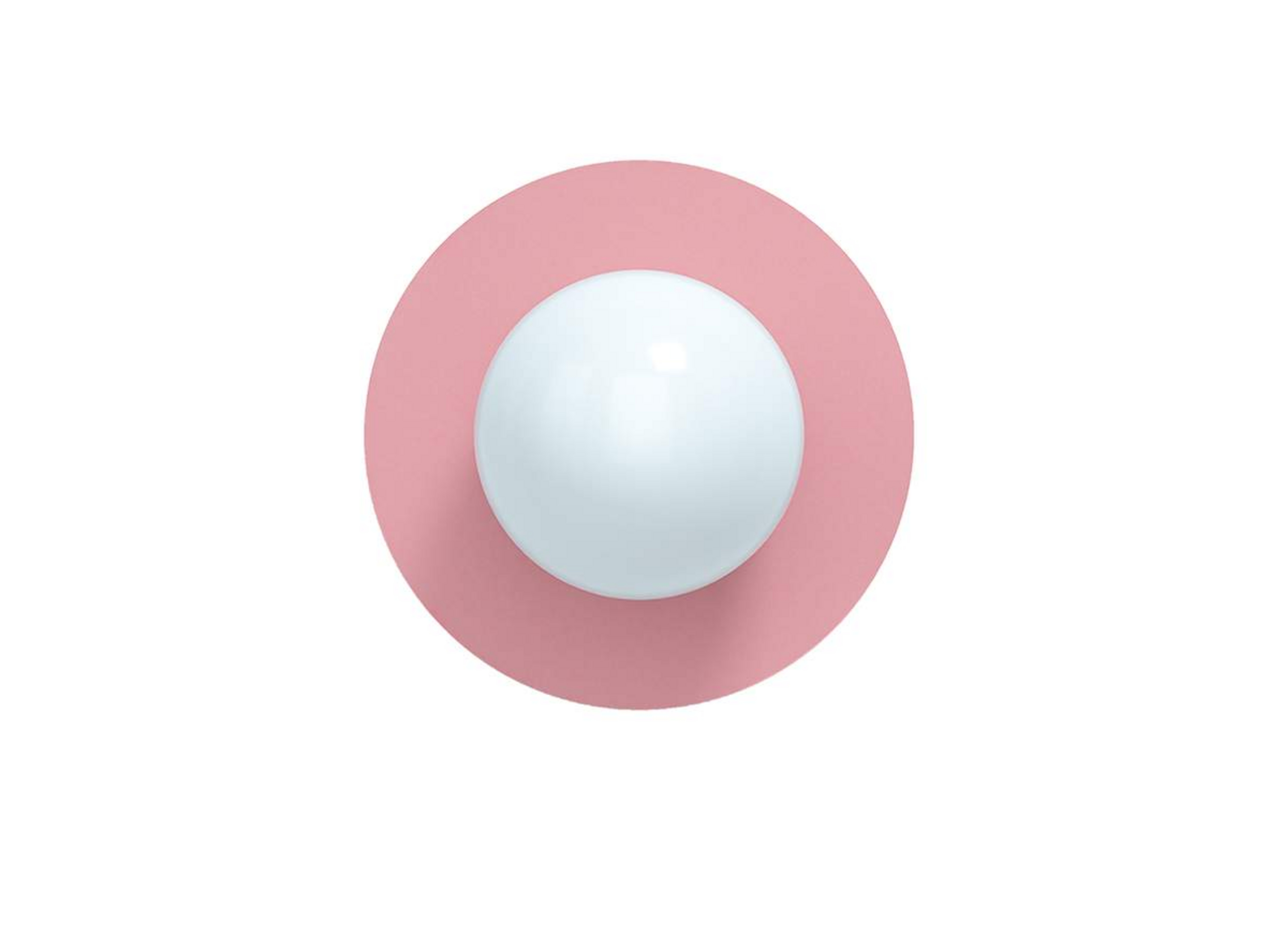 Candy Big Circle 360 L Wandleuchte, pink - Swedish Ninja