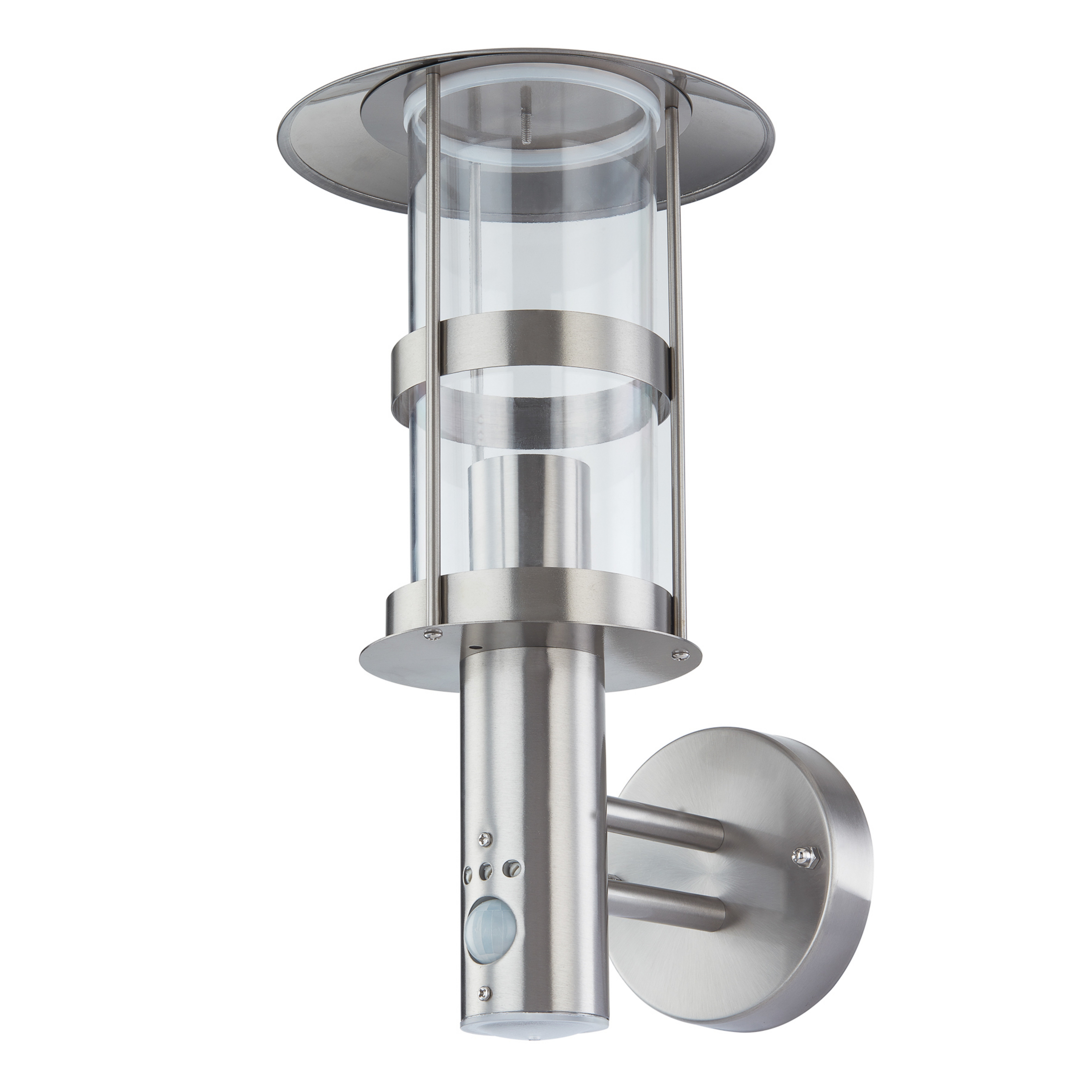 Noemi Outdoor Wall Lamp w/Sensor Stainless Steel - Lindby