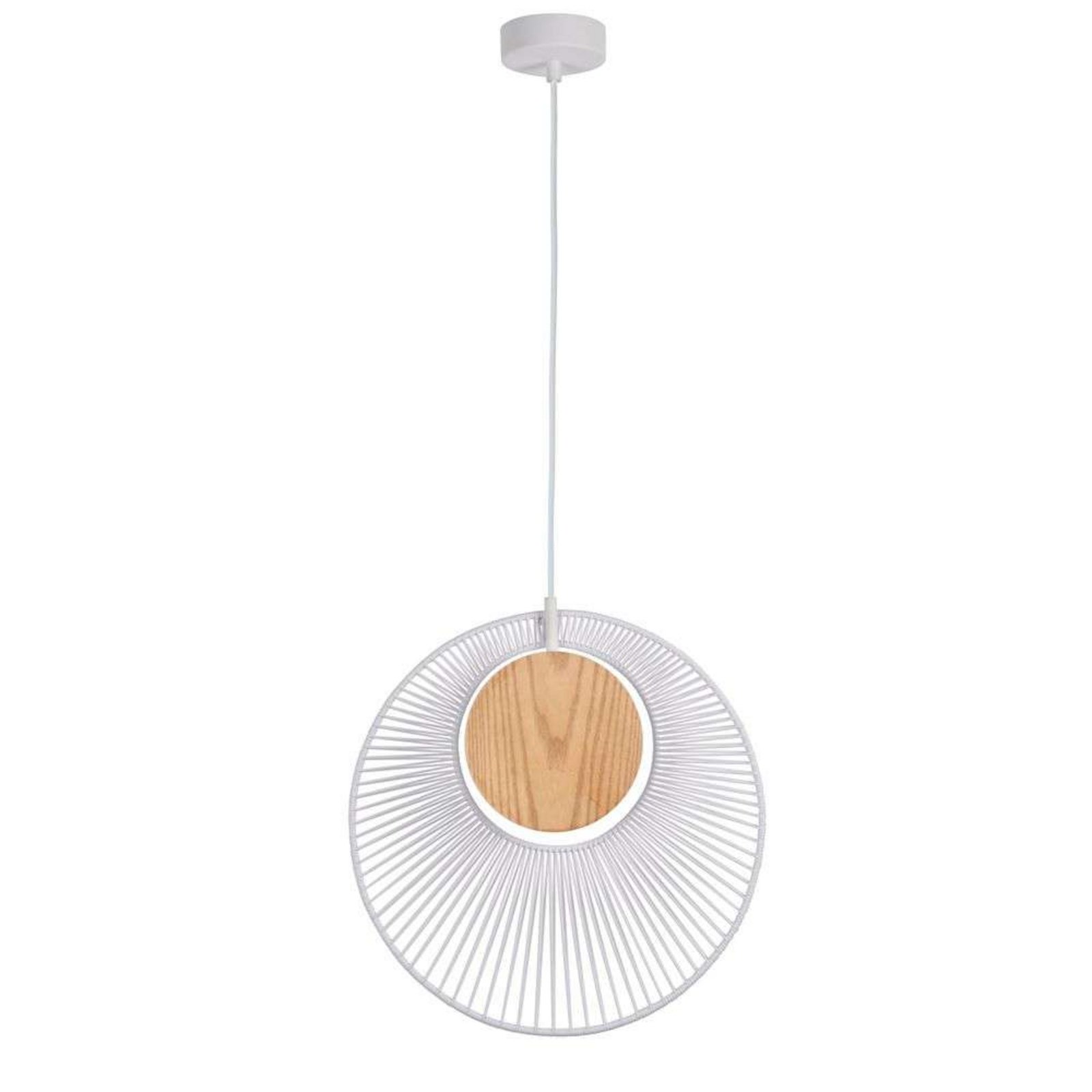 Oyster Candeeiro Suspenso White - Forestier