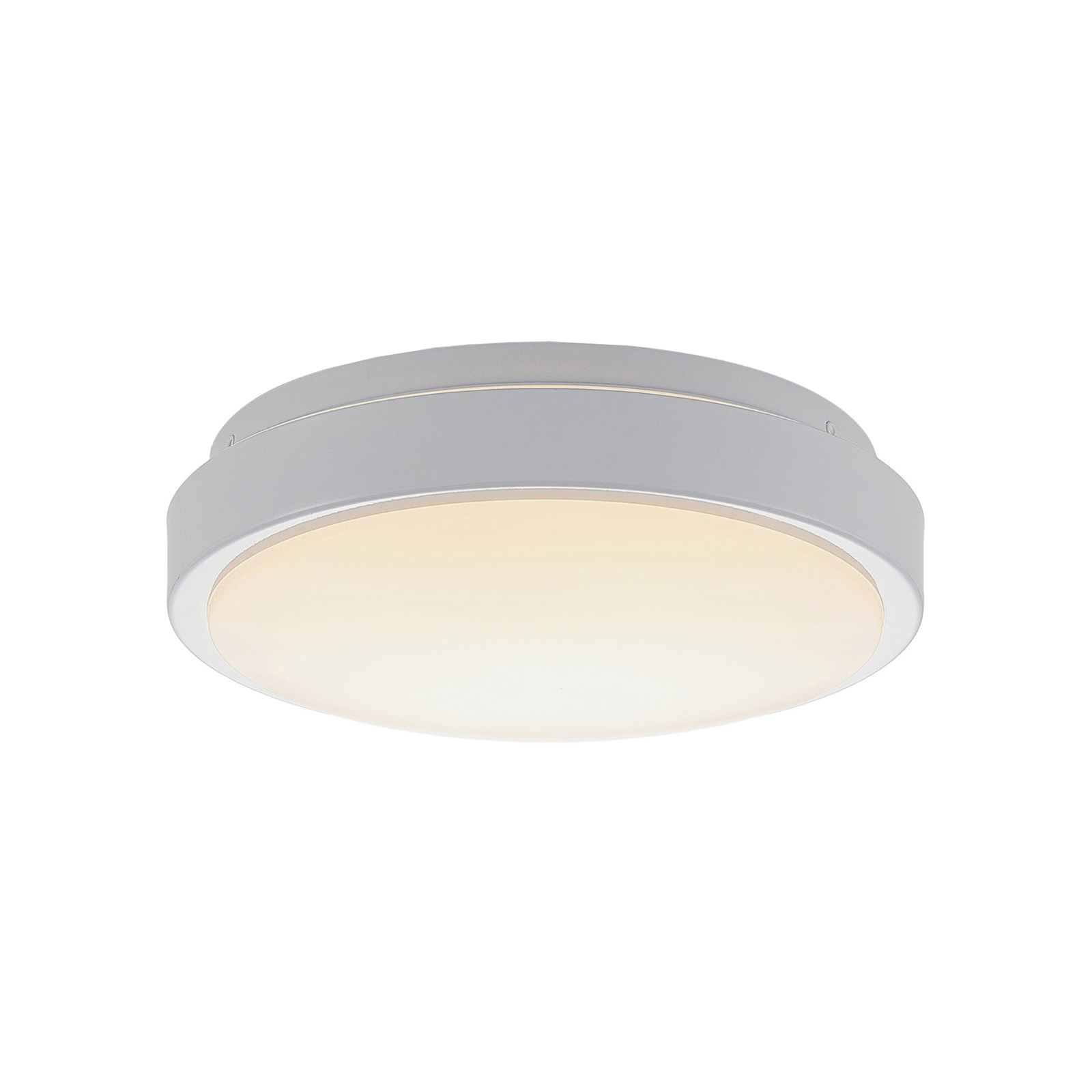 Lindby Camille LED-Sensor-Deckenlampe Ø26cm weiß