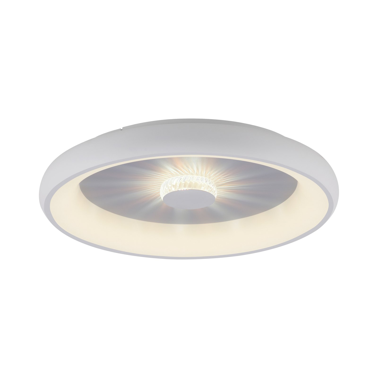 Vertigo LED stropna svjetiljka, CCT, Ø 61,5 cm, bijela