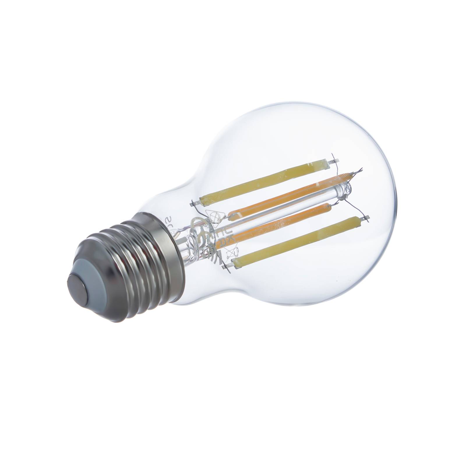 Prios Smart LED-lampa 2st E27 A60 7W CCT klar Tuya