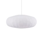 Bladverk 50 Pendant Light White Fabric - Globen Lighting