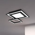 EGLO connect Savatarila-Z LED-Deckenlampe schwarz