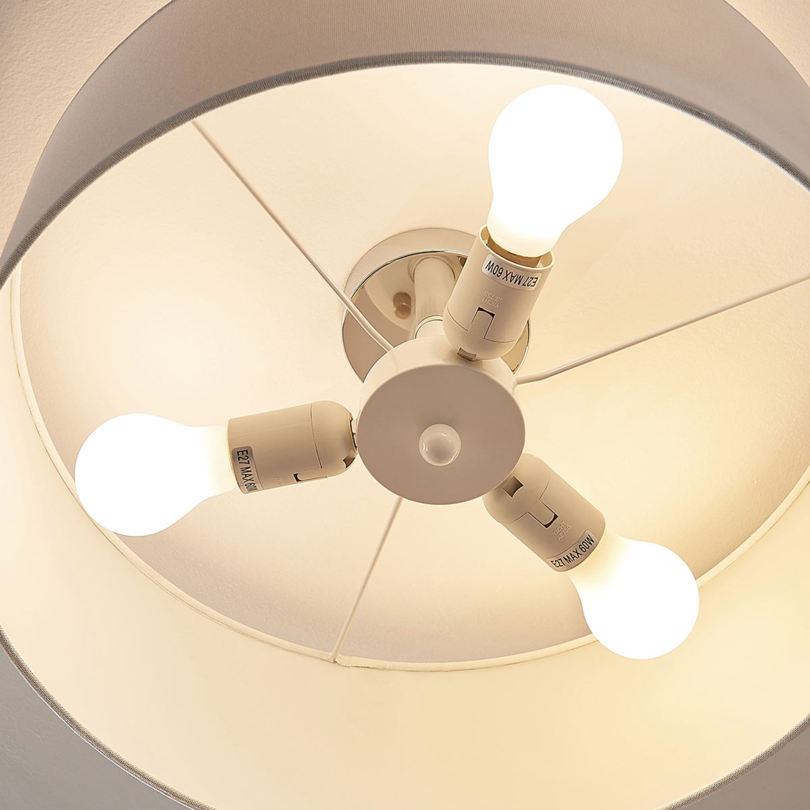 Mariat Round Loftlampe White - Lindby