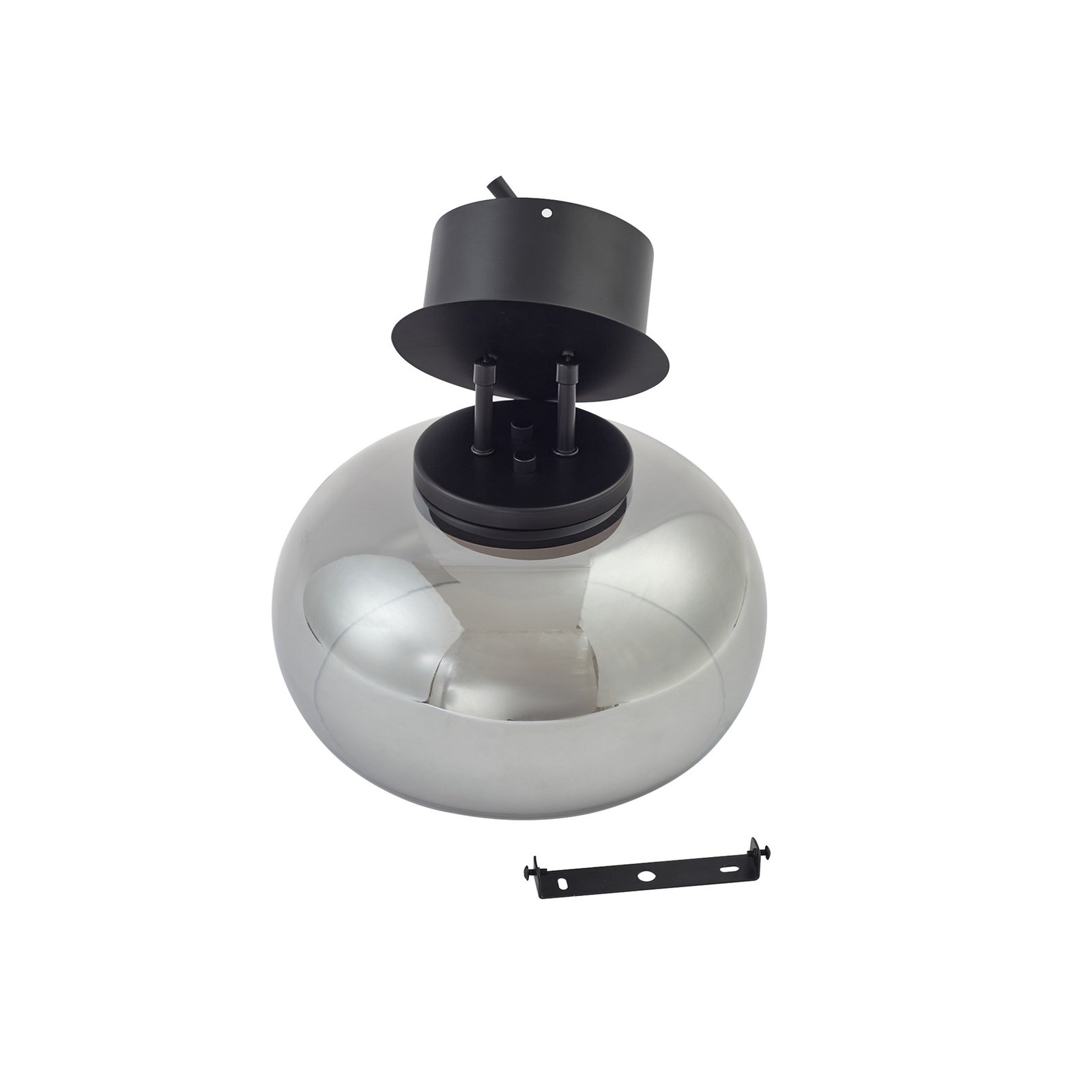 Dain LED Pendant Smoke Grey - Lucande