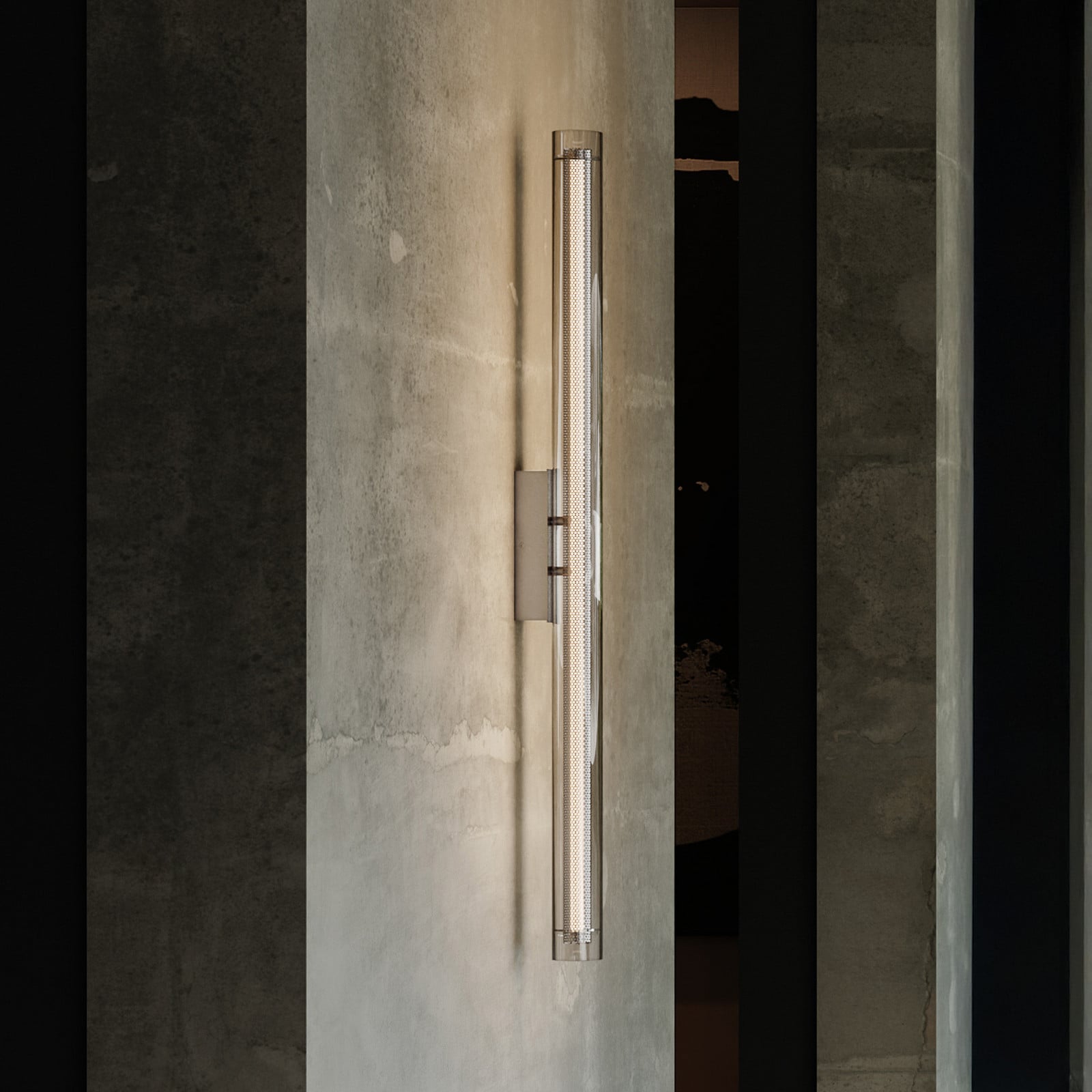 Frame LED-væglampe, 100 cm, krom, dæmpbar 101 COPENHAGEN - Entré - Design - Aluminium - Med én lyskilde