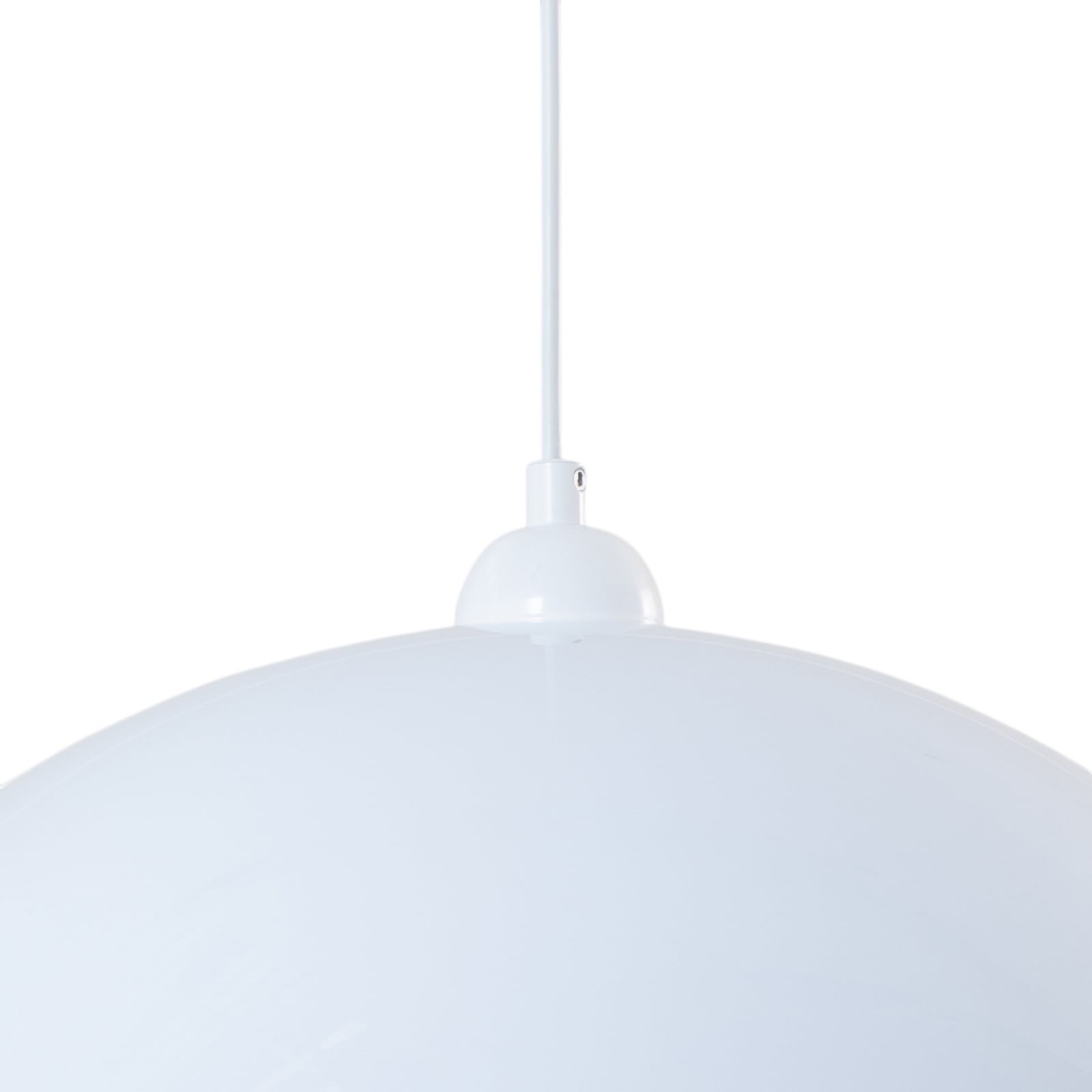 Hängeleuchte Lipeo, weiß/gold, Ø 50 cm, Metall, E27