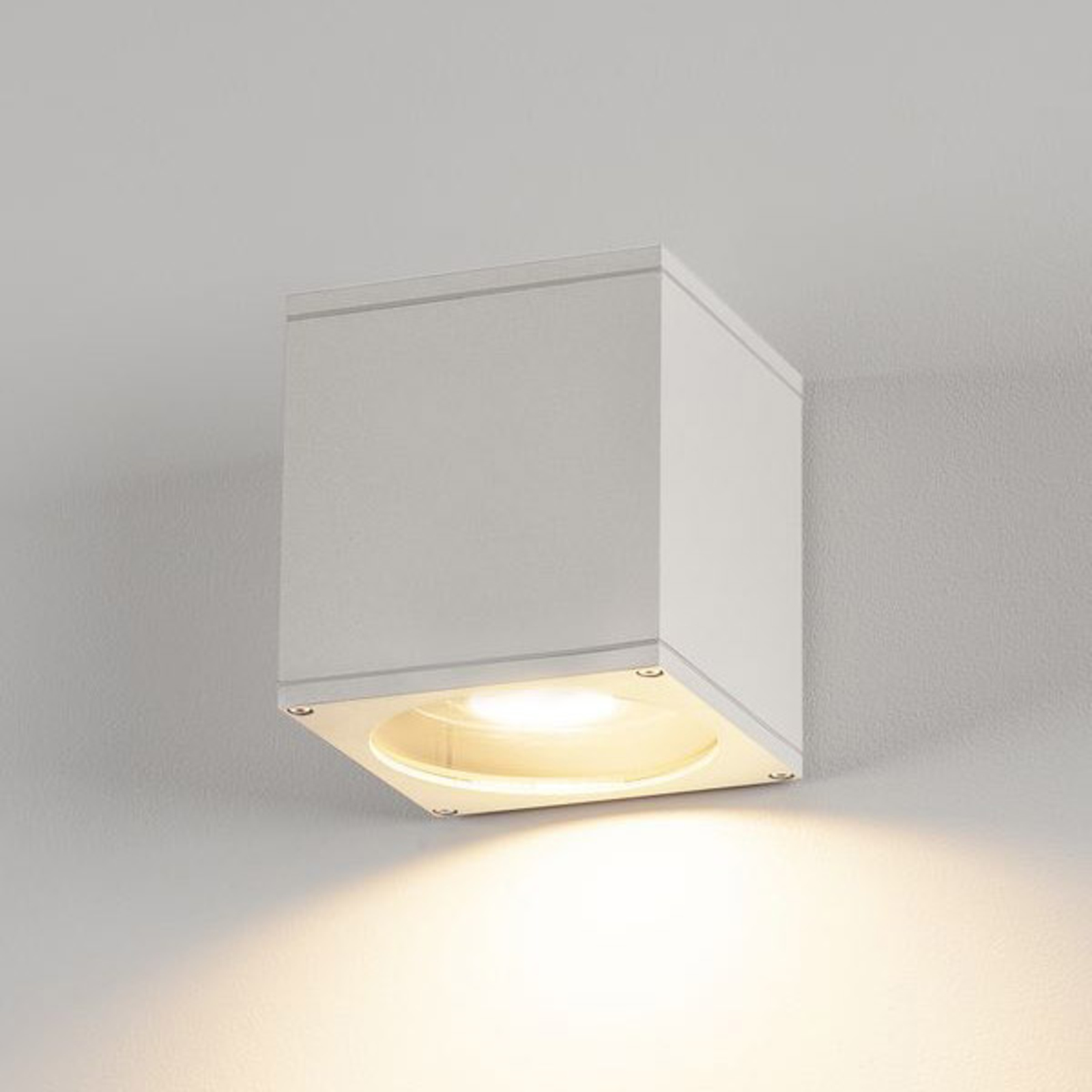 SLV Big Theo applique da esterno a 1 luce, a forma di cubo