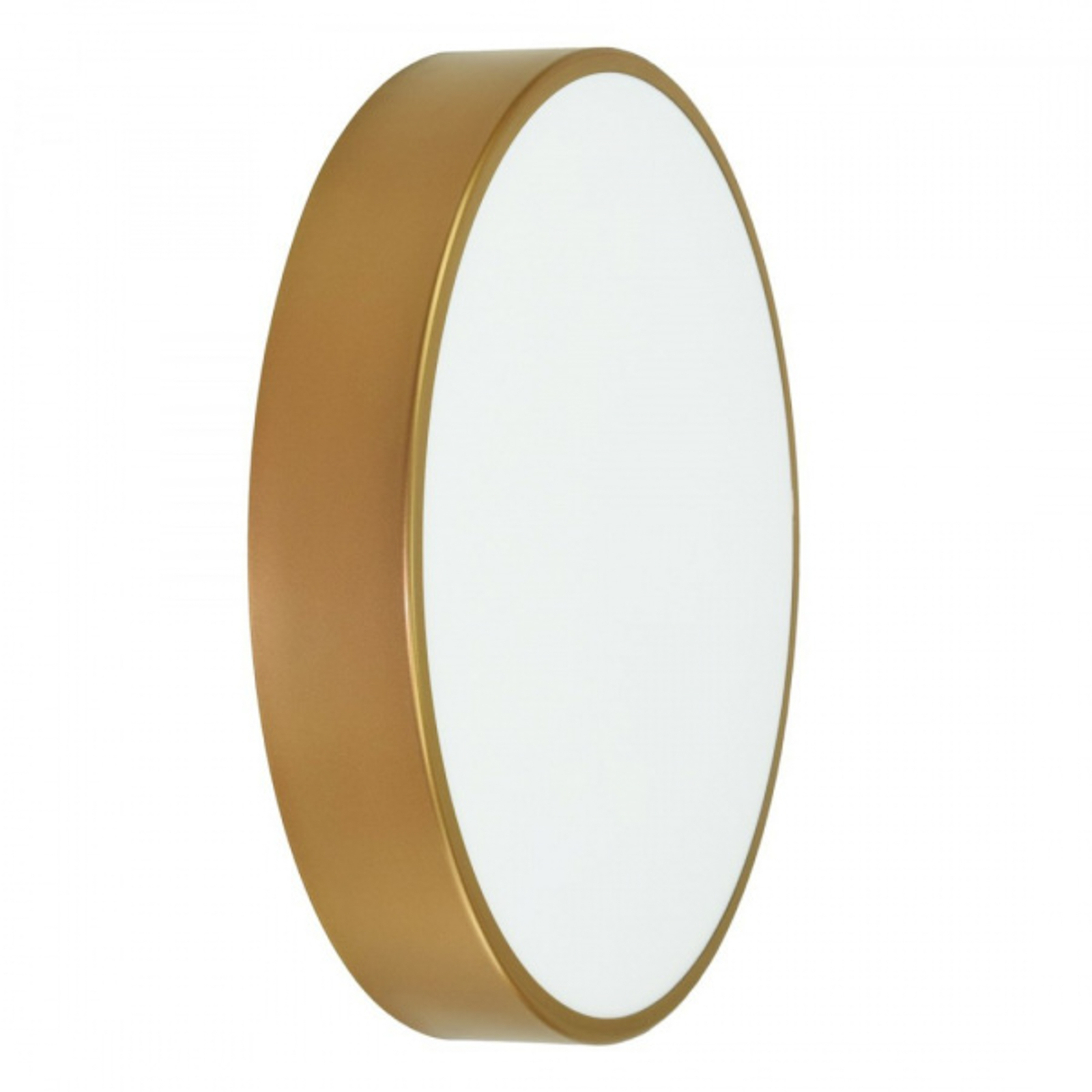 Cleo ceiling light in gold with diffuser Lights.co.uk