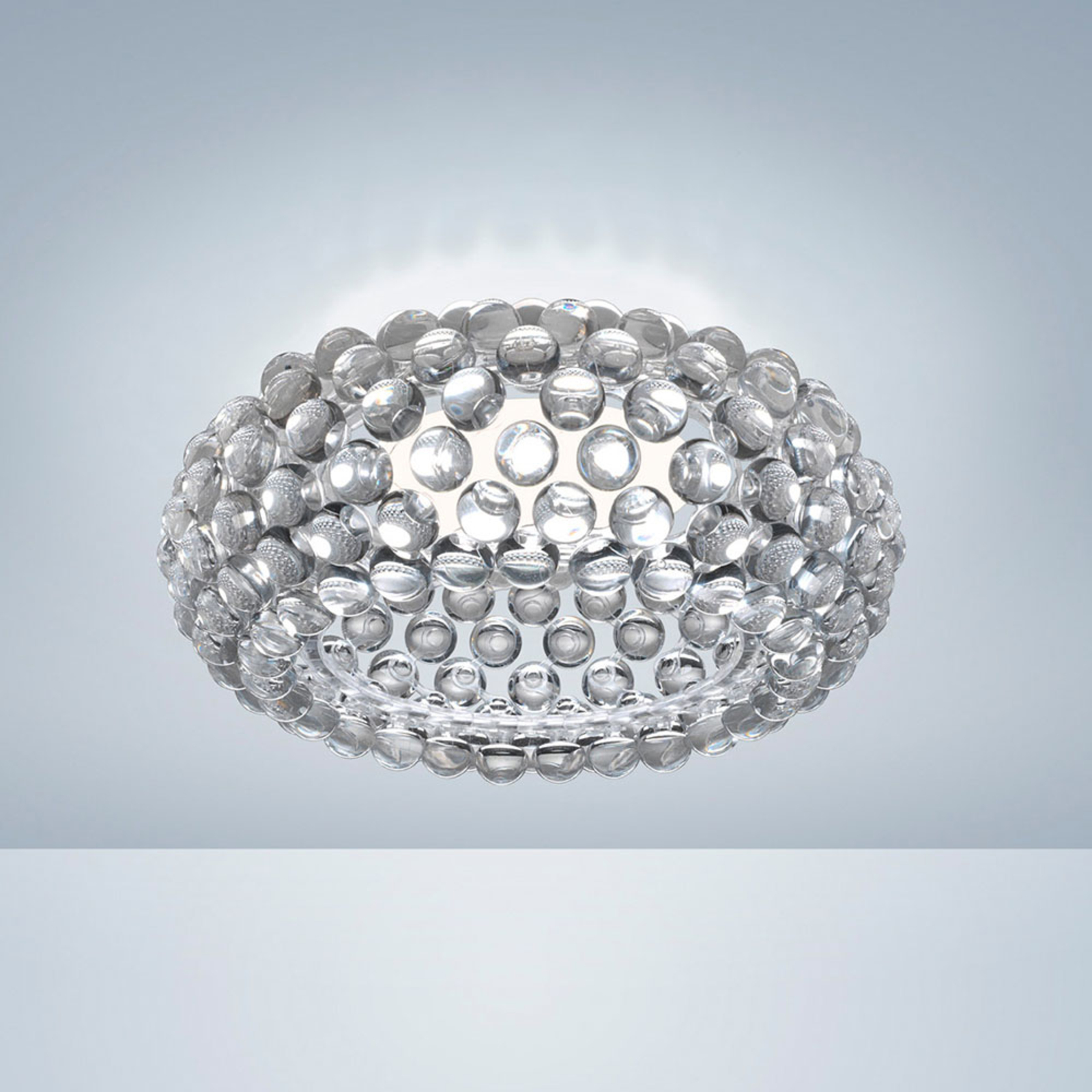 Foscarini Caboche Plus LED-Deckenlampe transparent