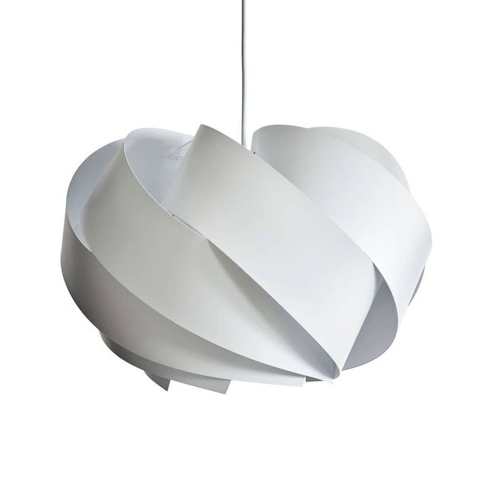 E-shop Dyberg Larsen Boleo závesná lampa v bielej
