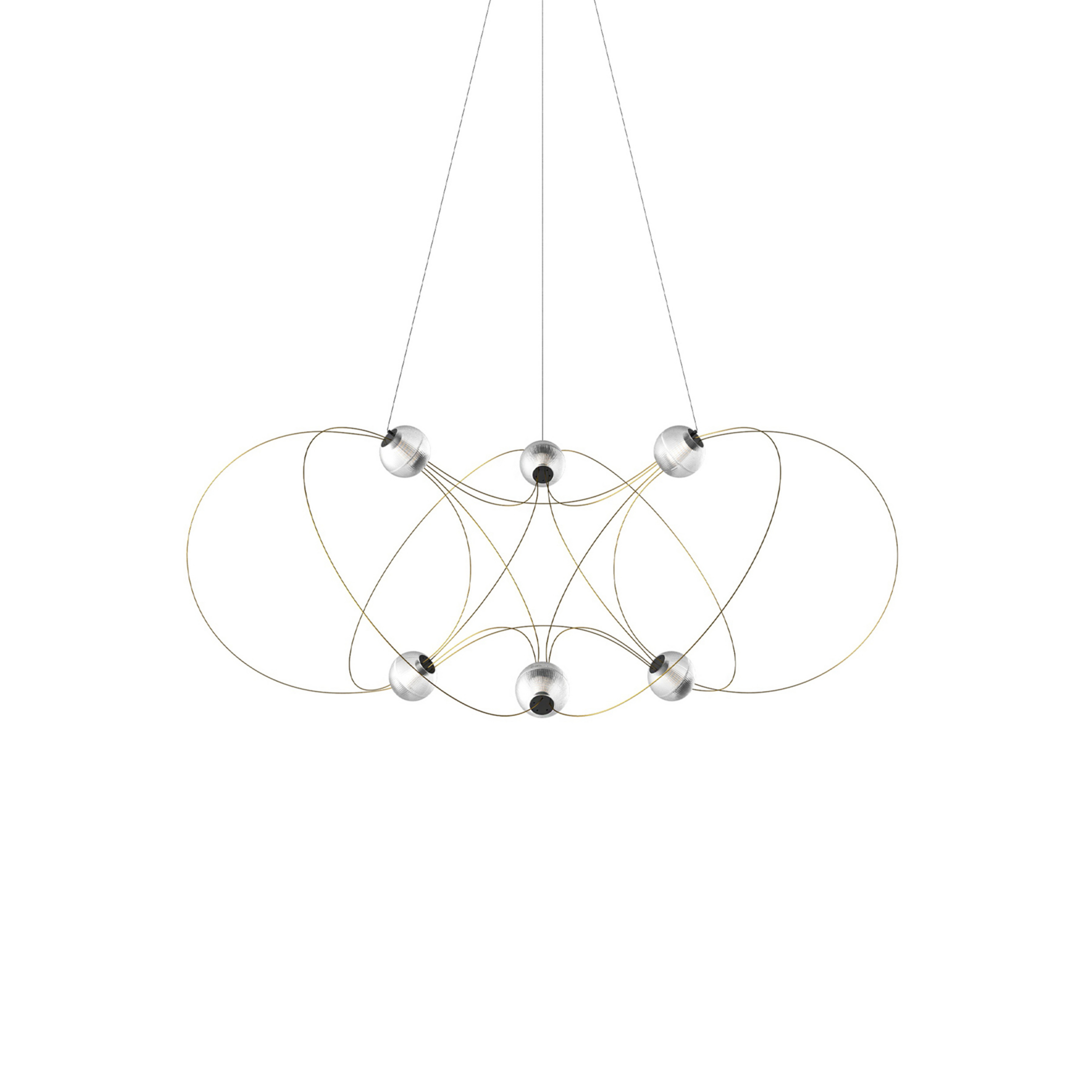 Munari 6 Pendelleuchte (PRE-ASSEMBLED) Gold - DCW
