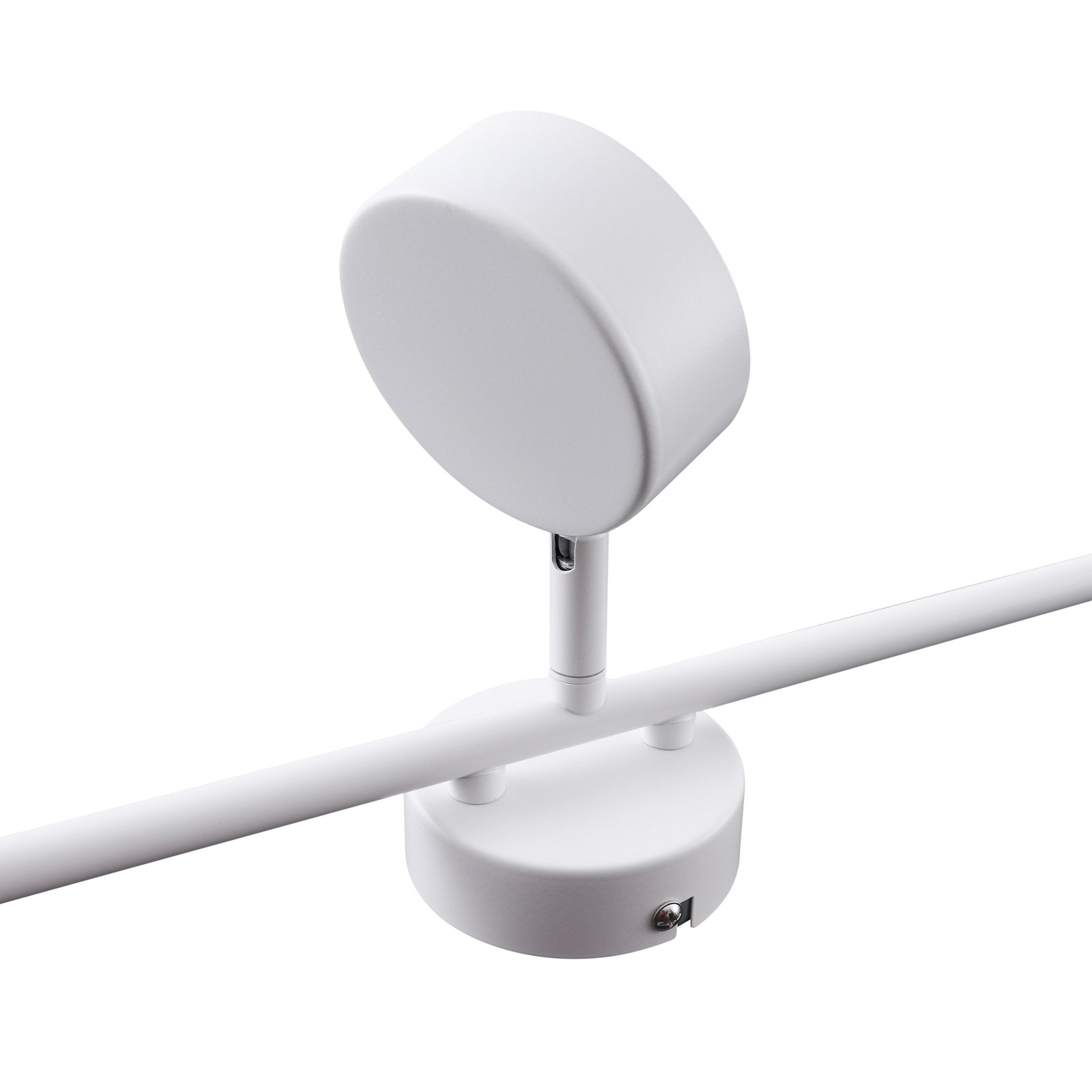 Lindby taklampa Jyla, 3 lampor, matt vit