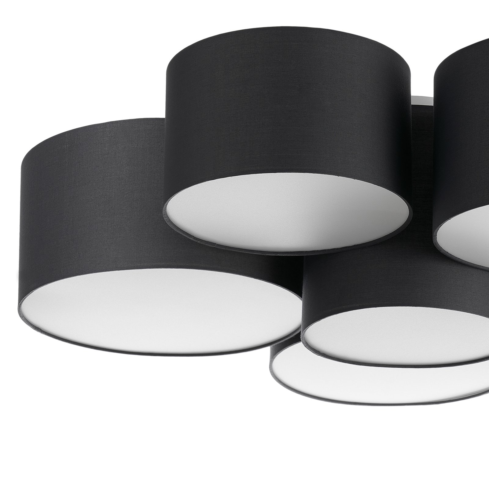 Maureka 6 Ceiling Lamp Dark Grey - Lindby