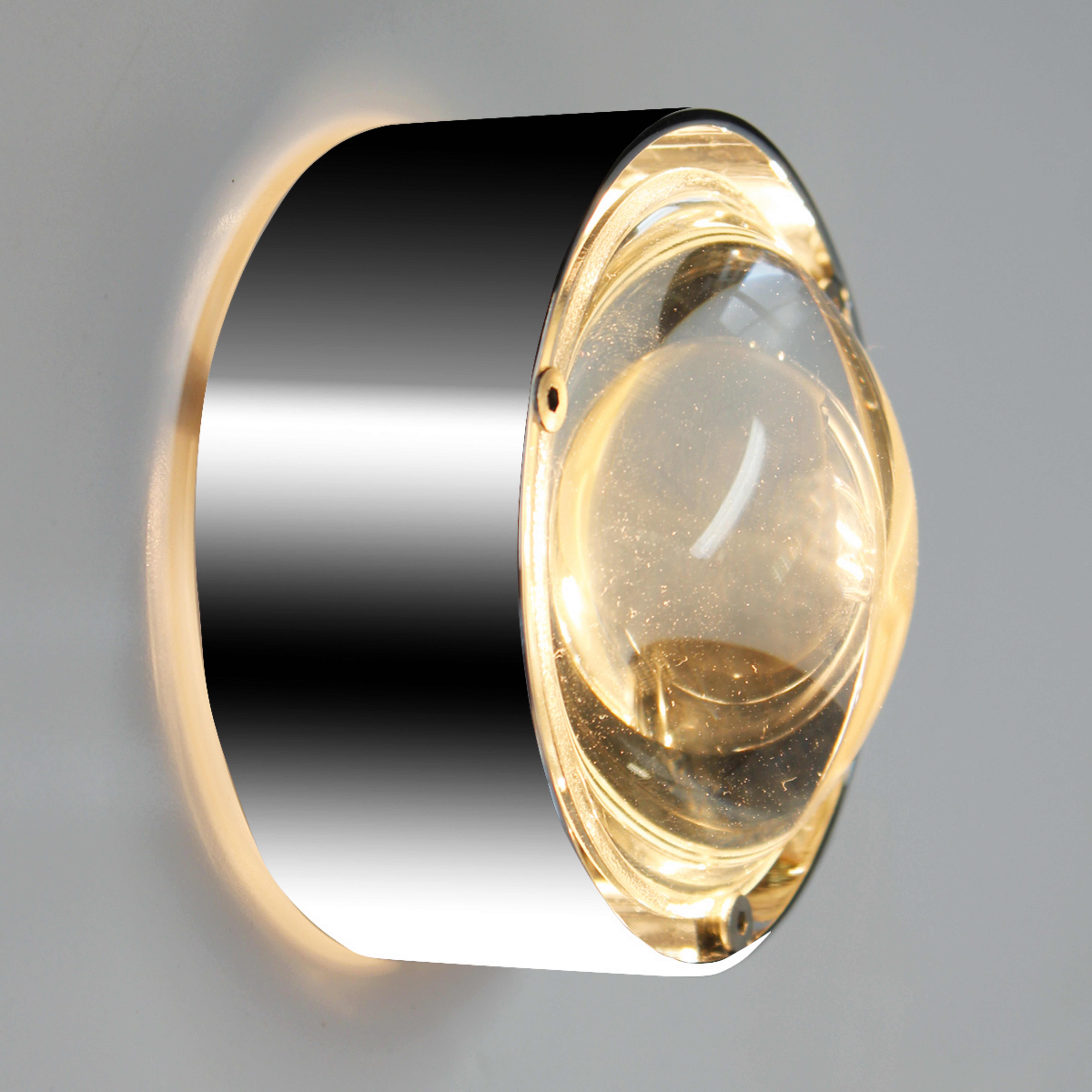Small wall light PUK ONE, chrome