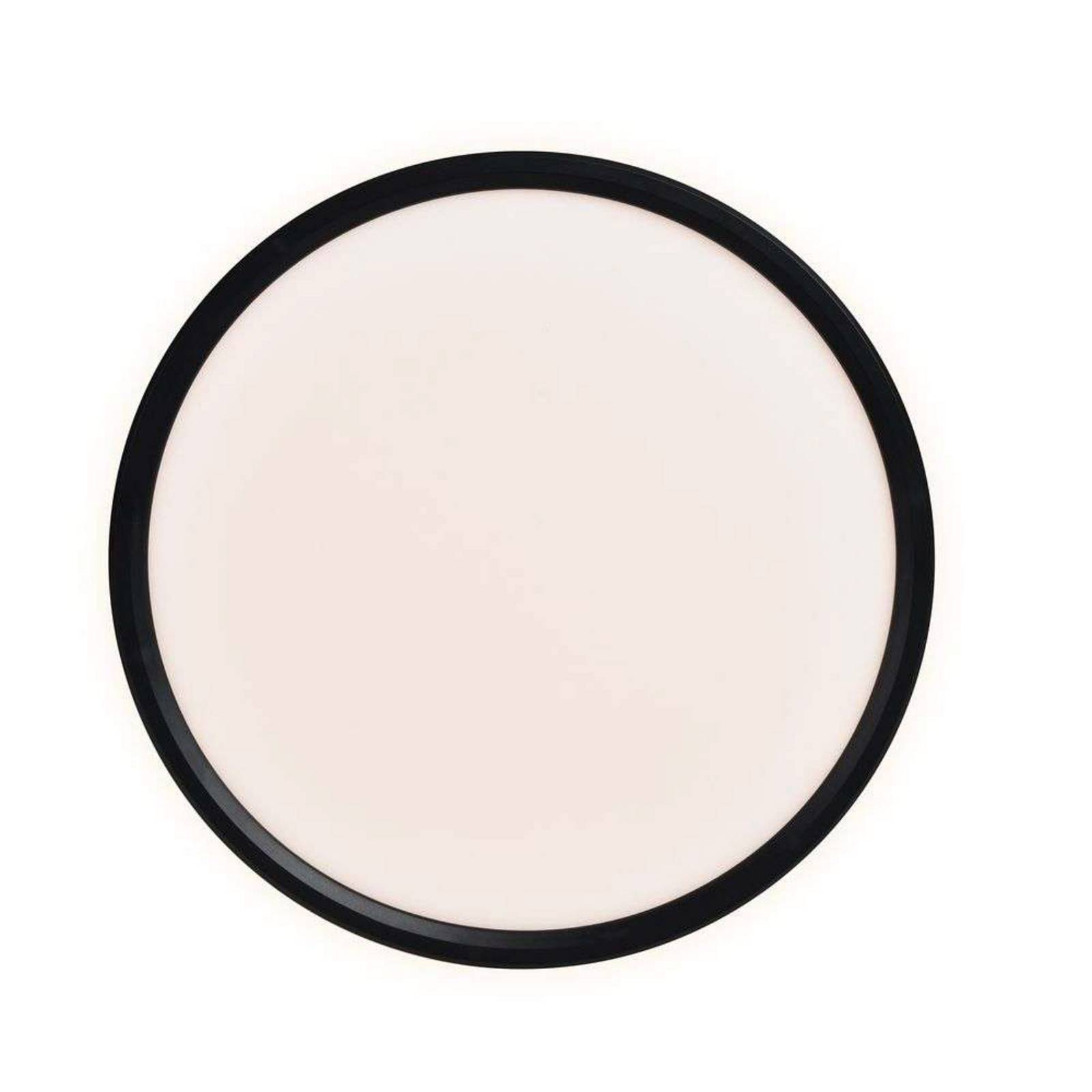 LED-Deckenleuchte Liva Smart, schwarz günstig online kaufen