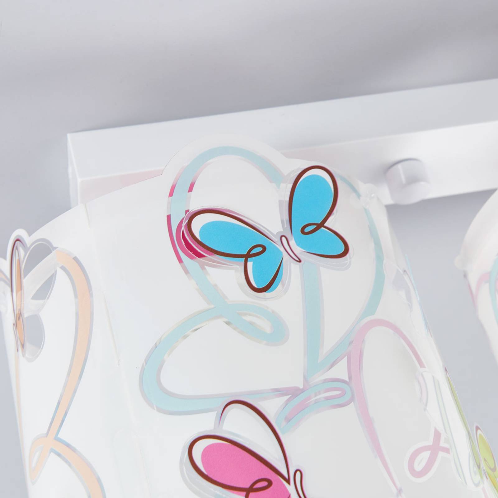 dalber plafonnier butterfly pour chambre d'enfant