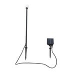 Freydis Lampe à cellule solaire w/Pointes de terre Noir - Lindby