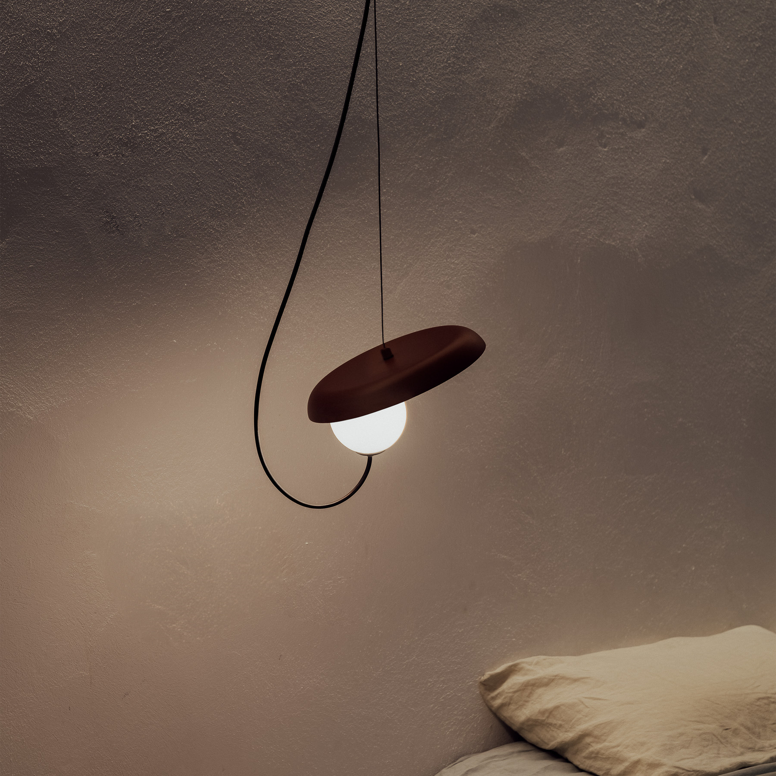 Milan Žičana viseća lampa Ø 24 cm antracit