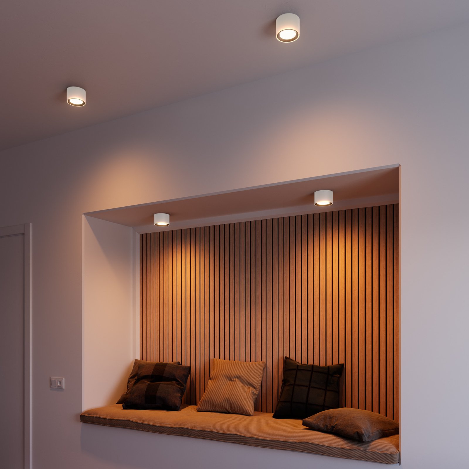 LED ceiling spotlight Landon Smart, CCT feature