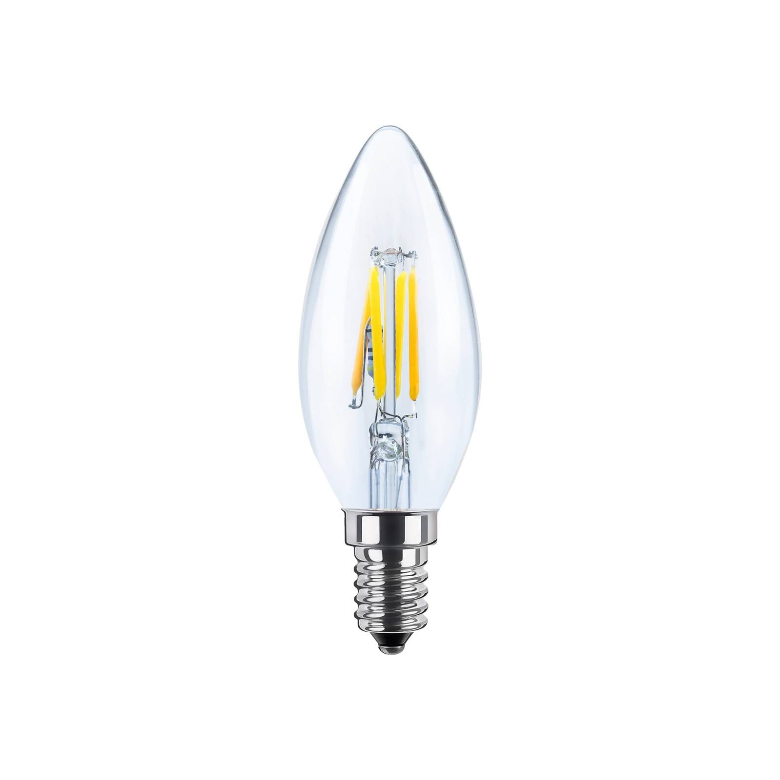 SEGULA LED E14 3W Kerze 24V DC Filament klar 927 dimmbar
