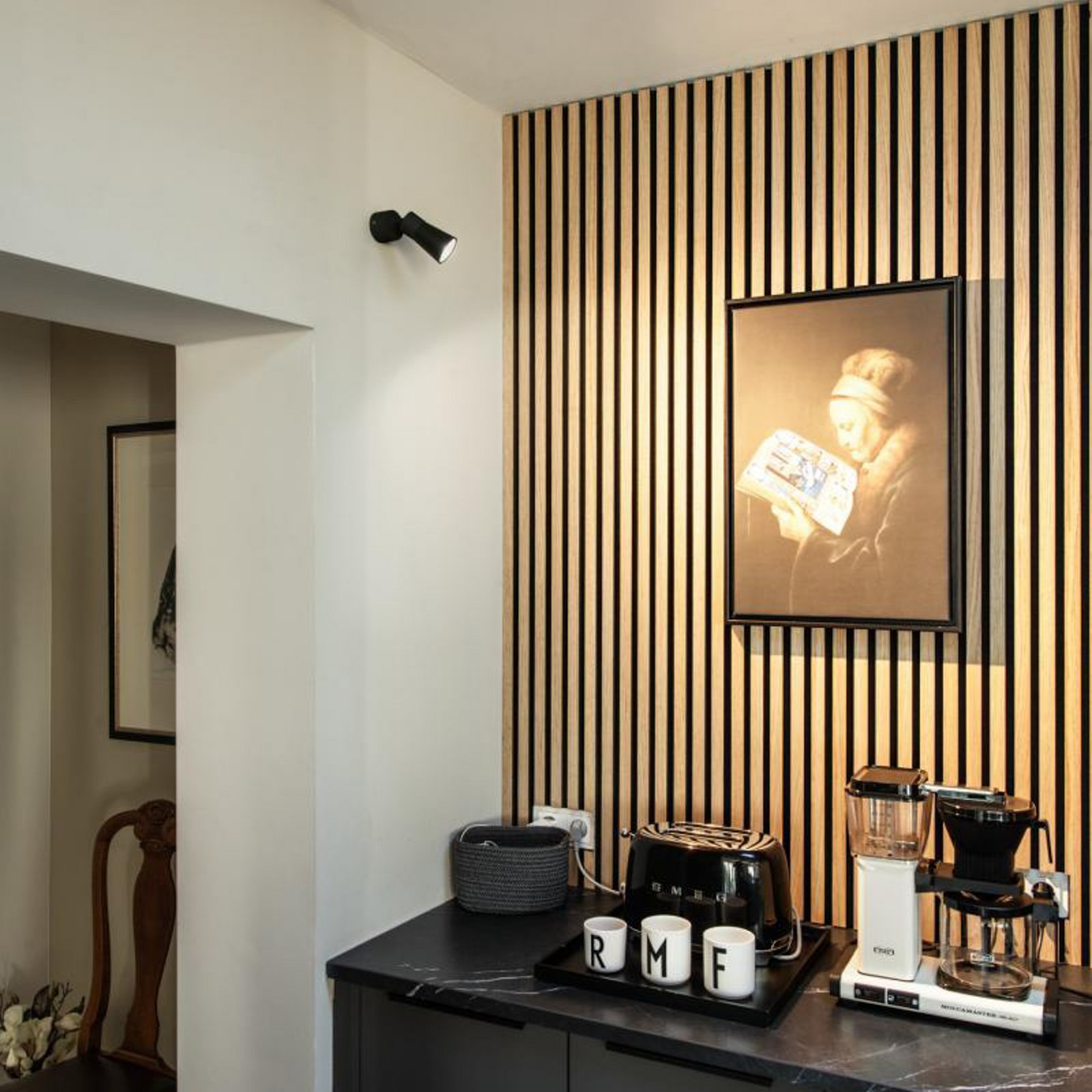 SLV ceiling lamp Puri 2.0 Cone, black, Ø 5 cm, metal